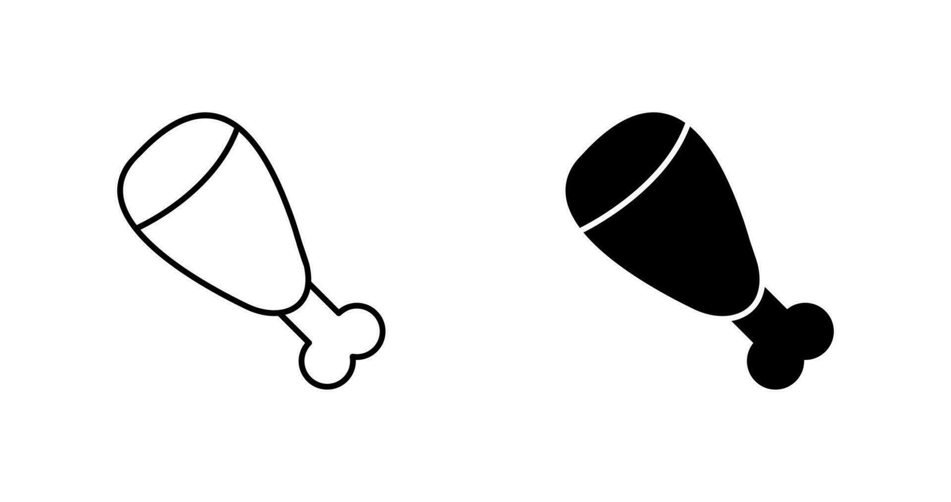 Cooked Ham Vector Icon