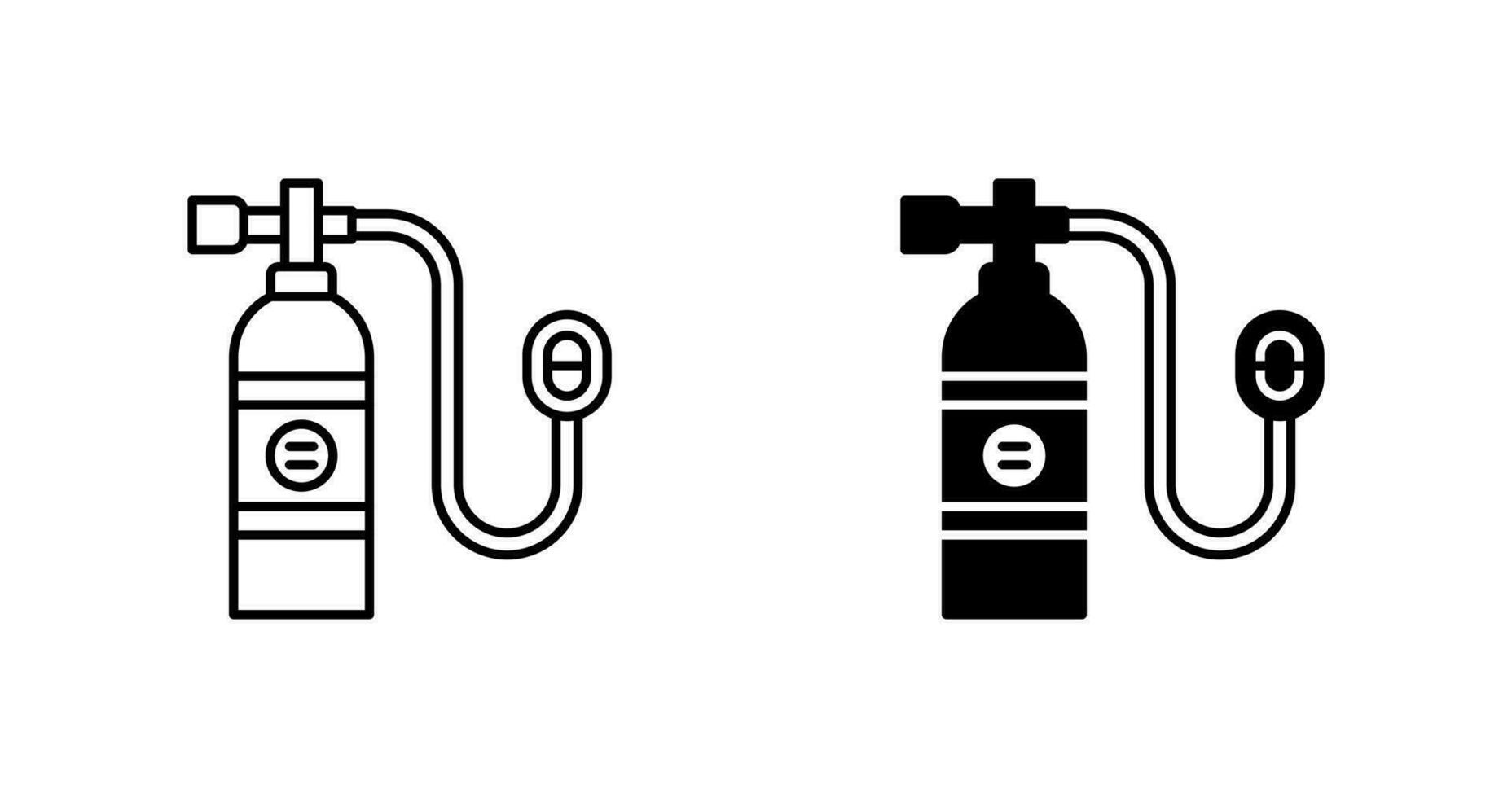 Oxygen Tank Vector Icon