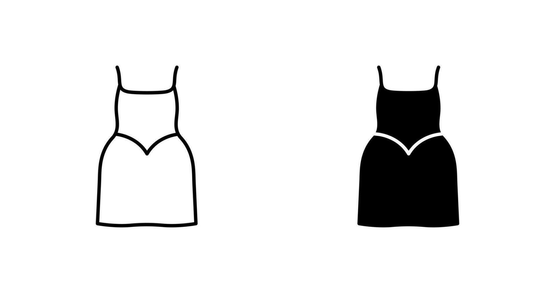 Party Dress Vector Icon