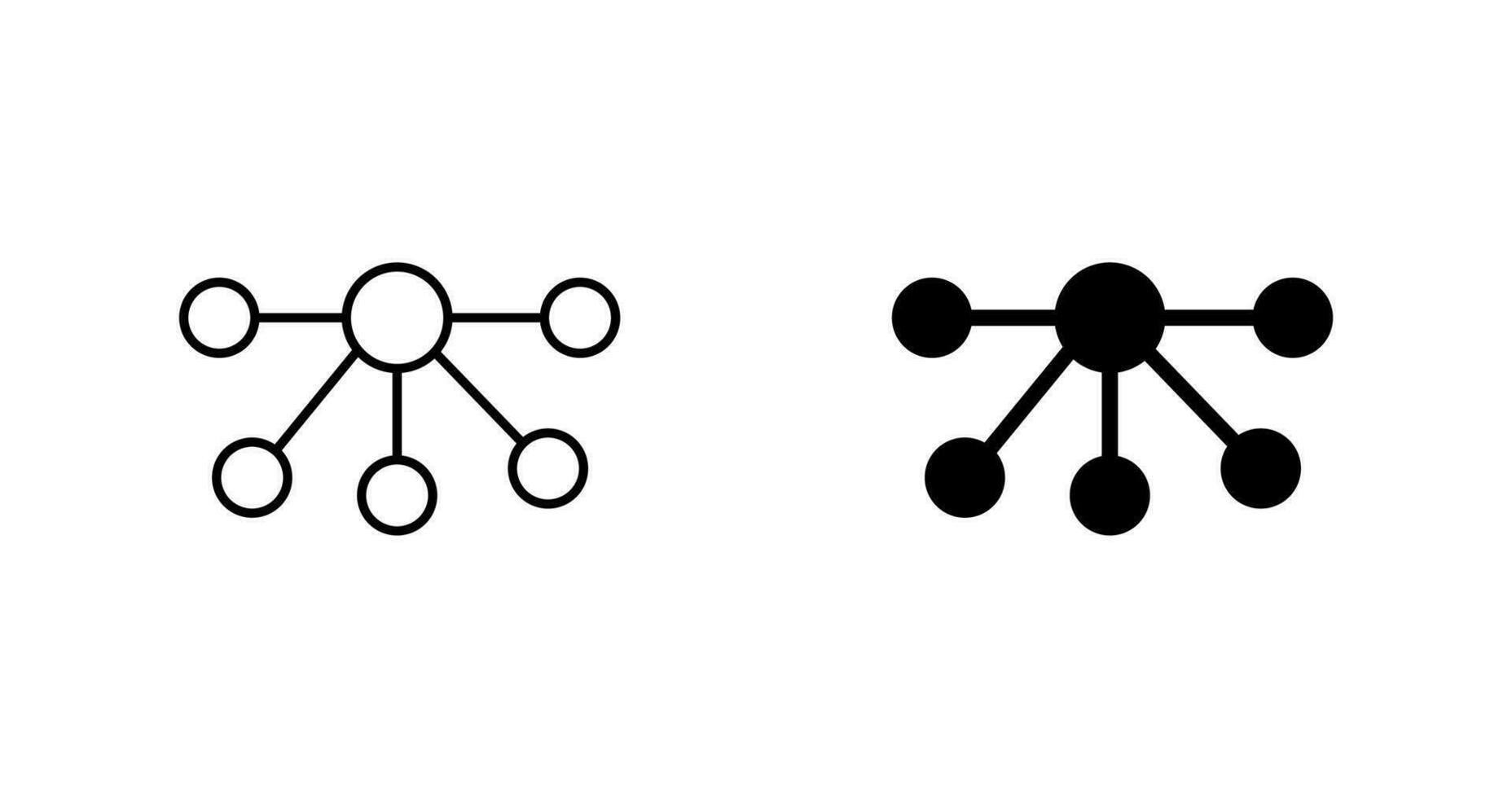 Nodes Vector Icon