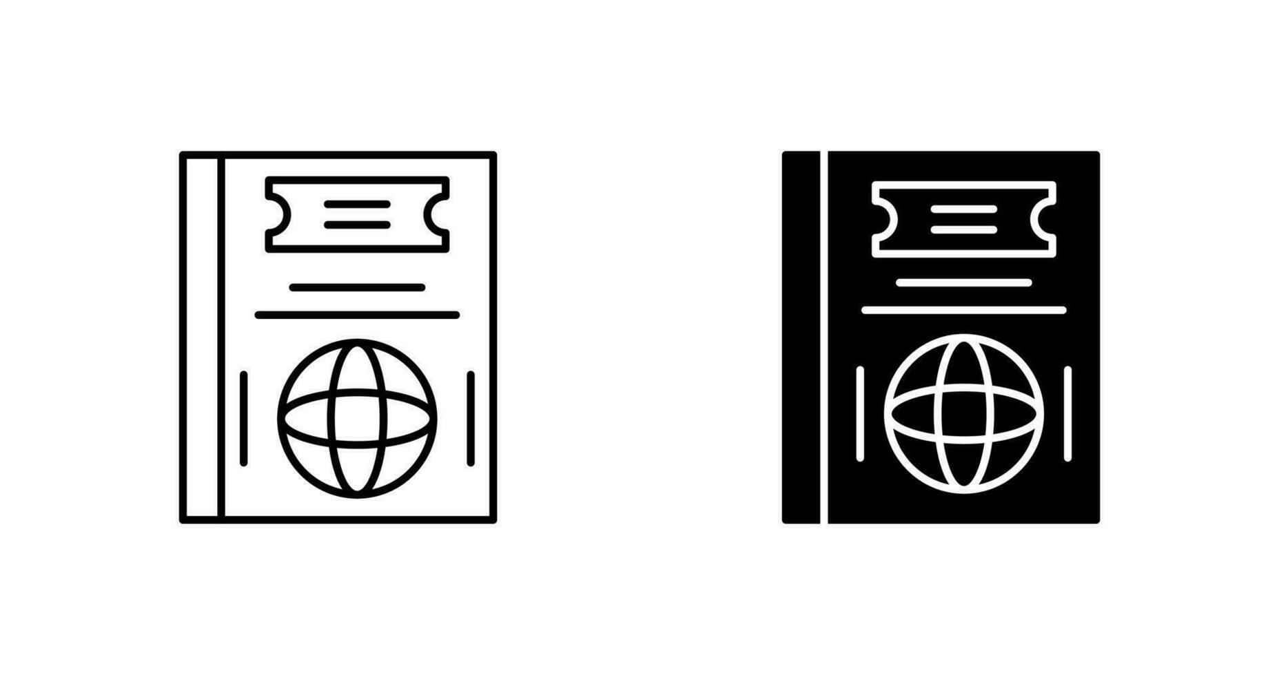 Passport Vector Icon