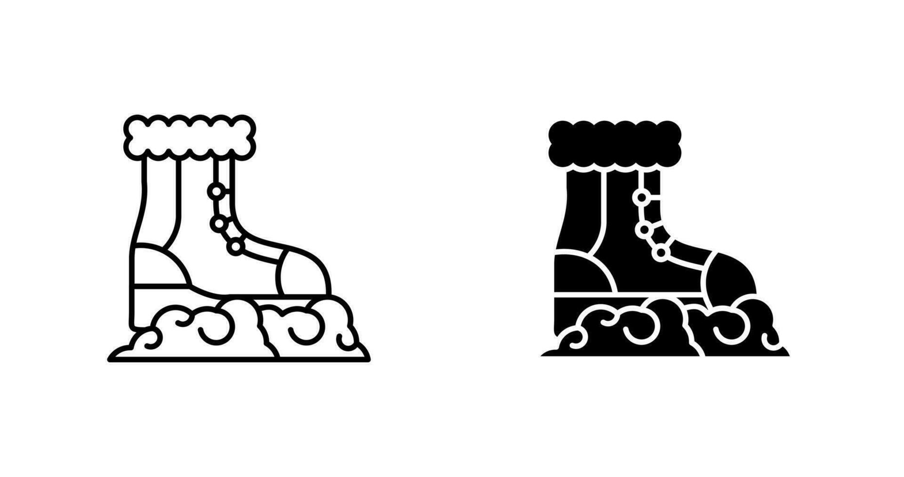 Snow Boots Vector Icon