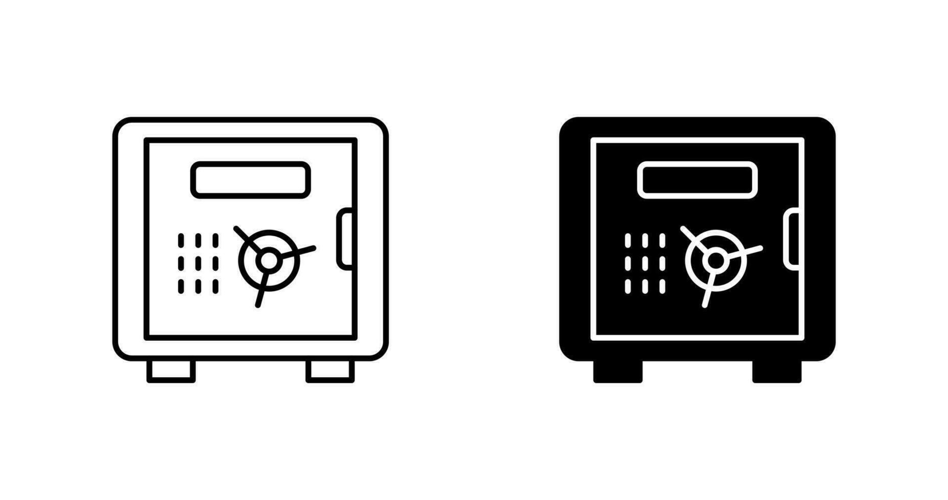 Safe Box Vector Icon