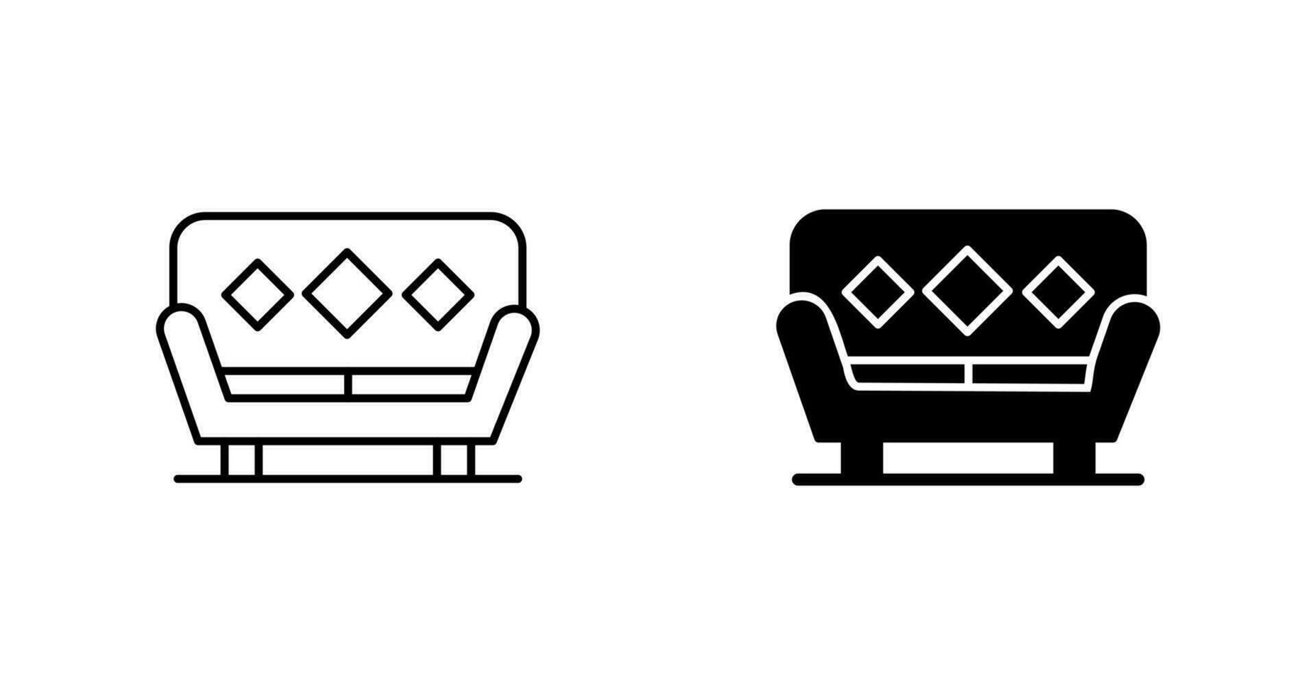 Sofa Vector Icon 24411844 Vector Art at Vecteezy