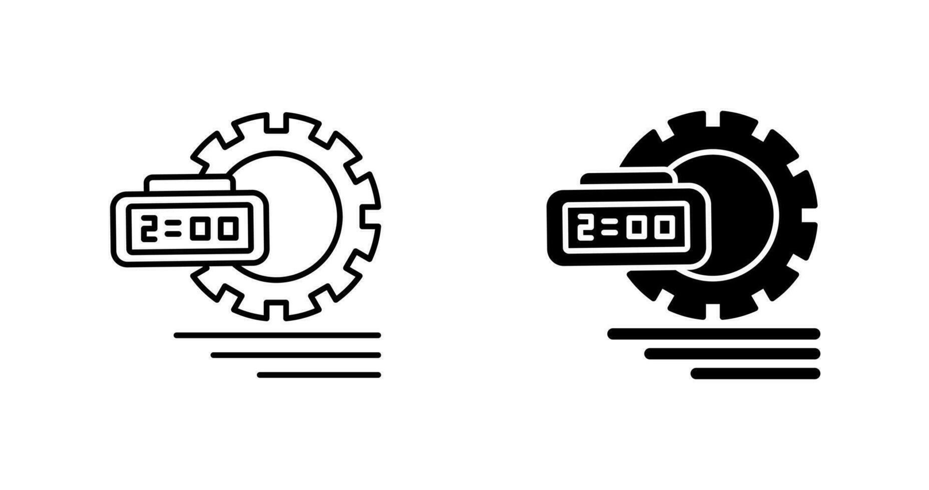 Time Management Vector Icon