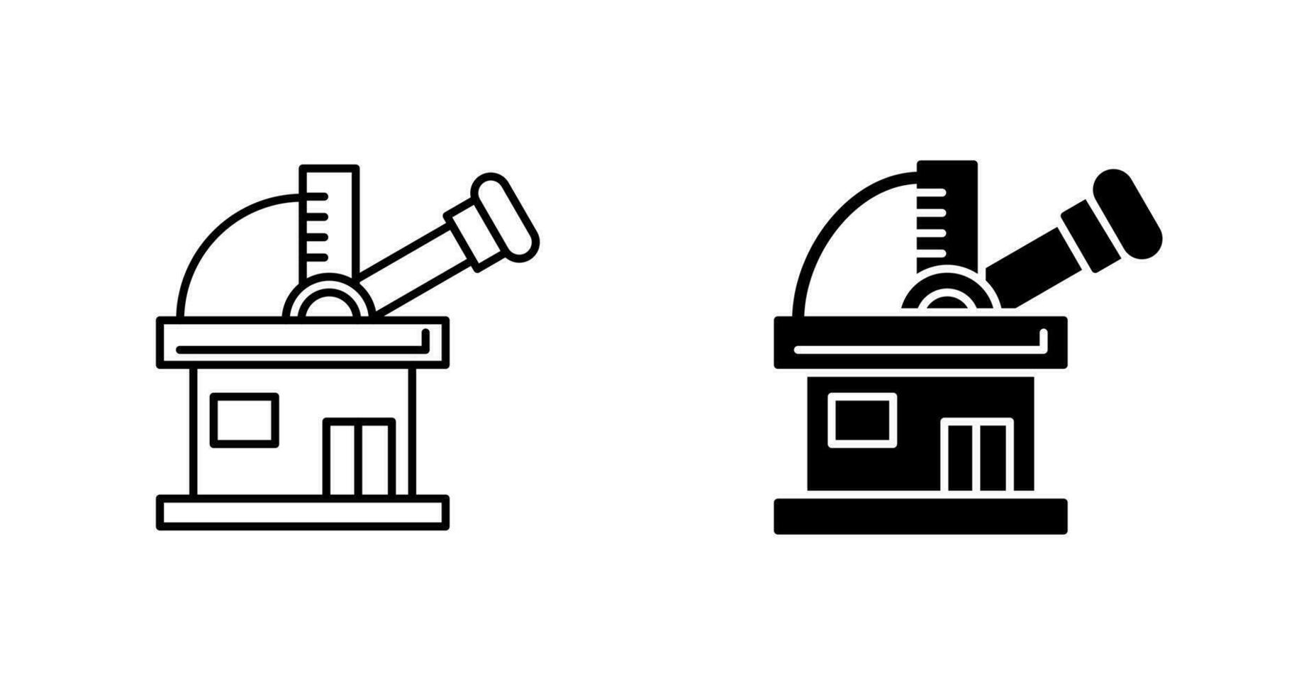Observatory Vector Icon