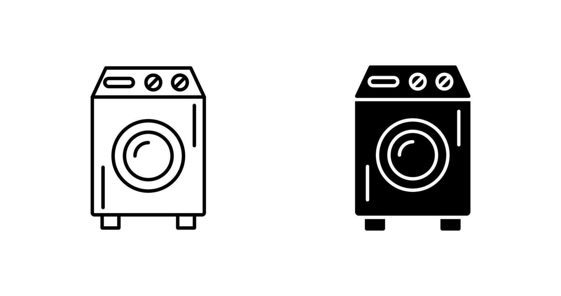 Washing Machine Vector Icon