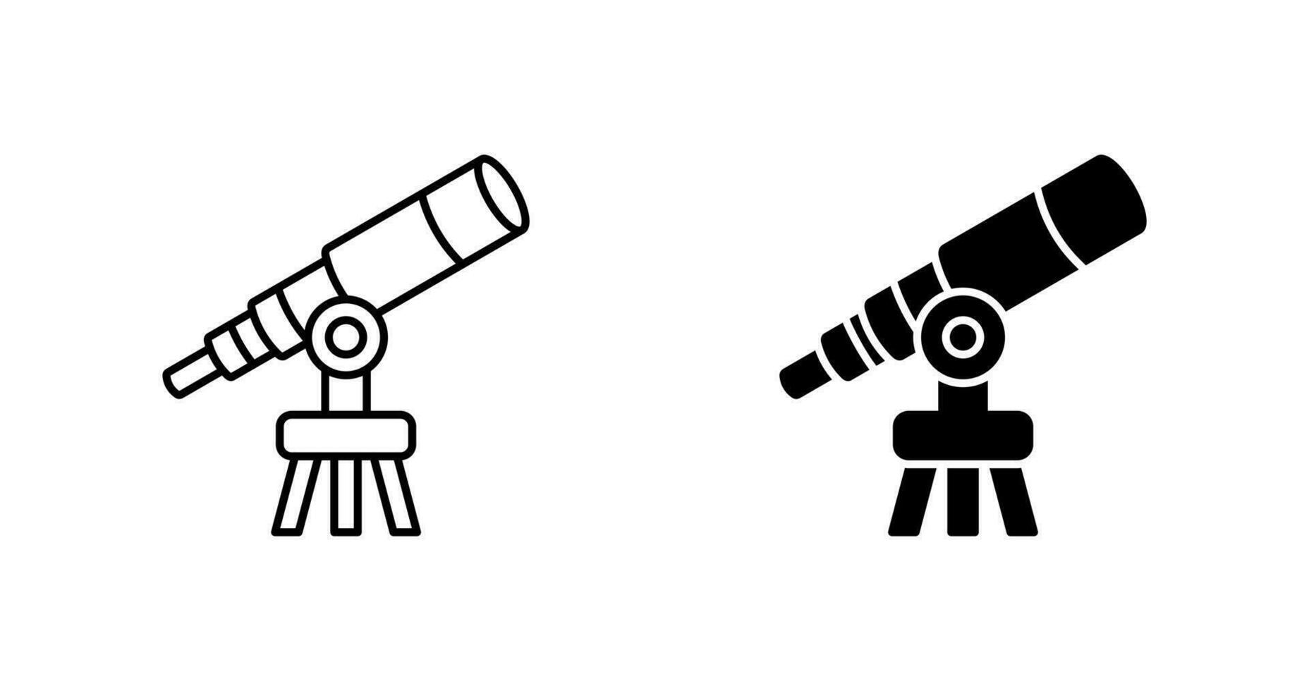 Telescope Vector Icon