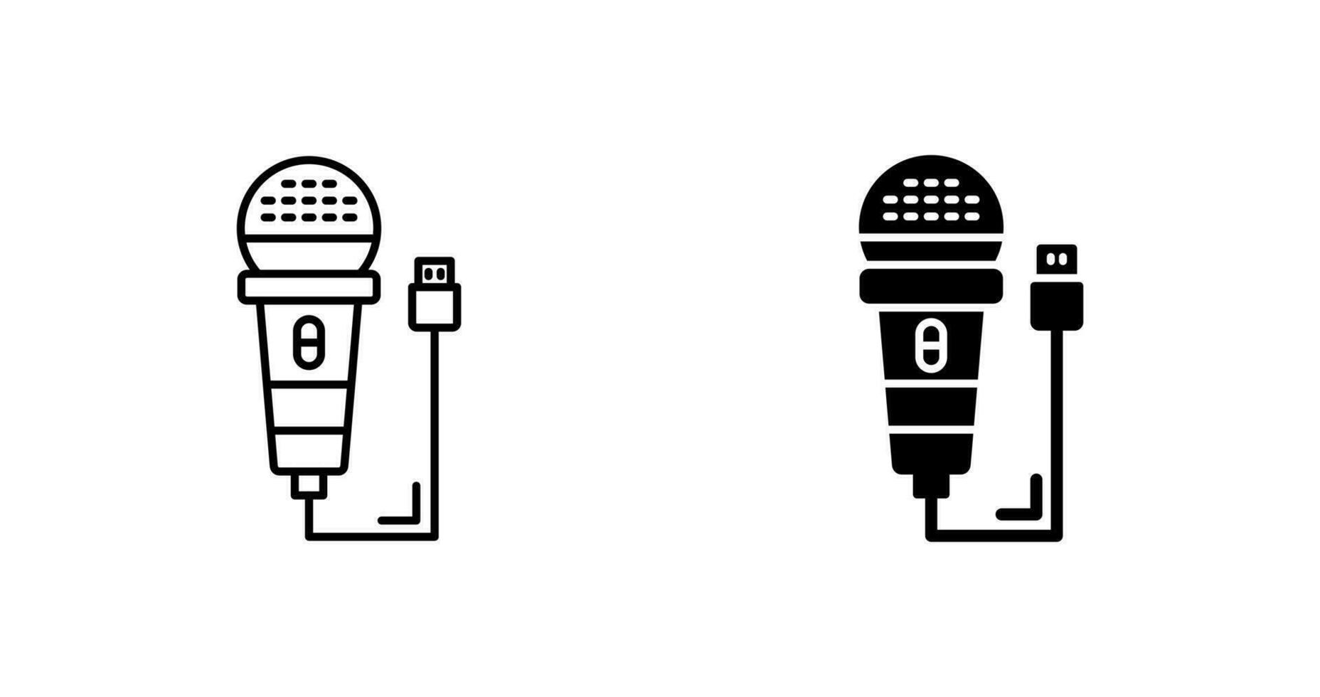 Microphone Vector Icon