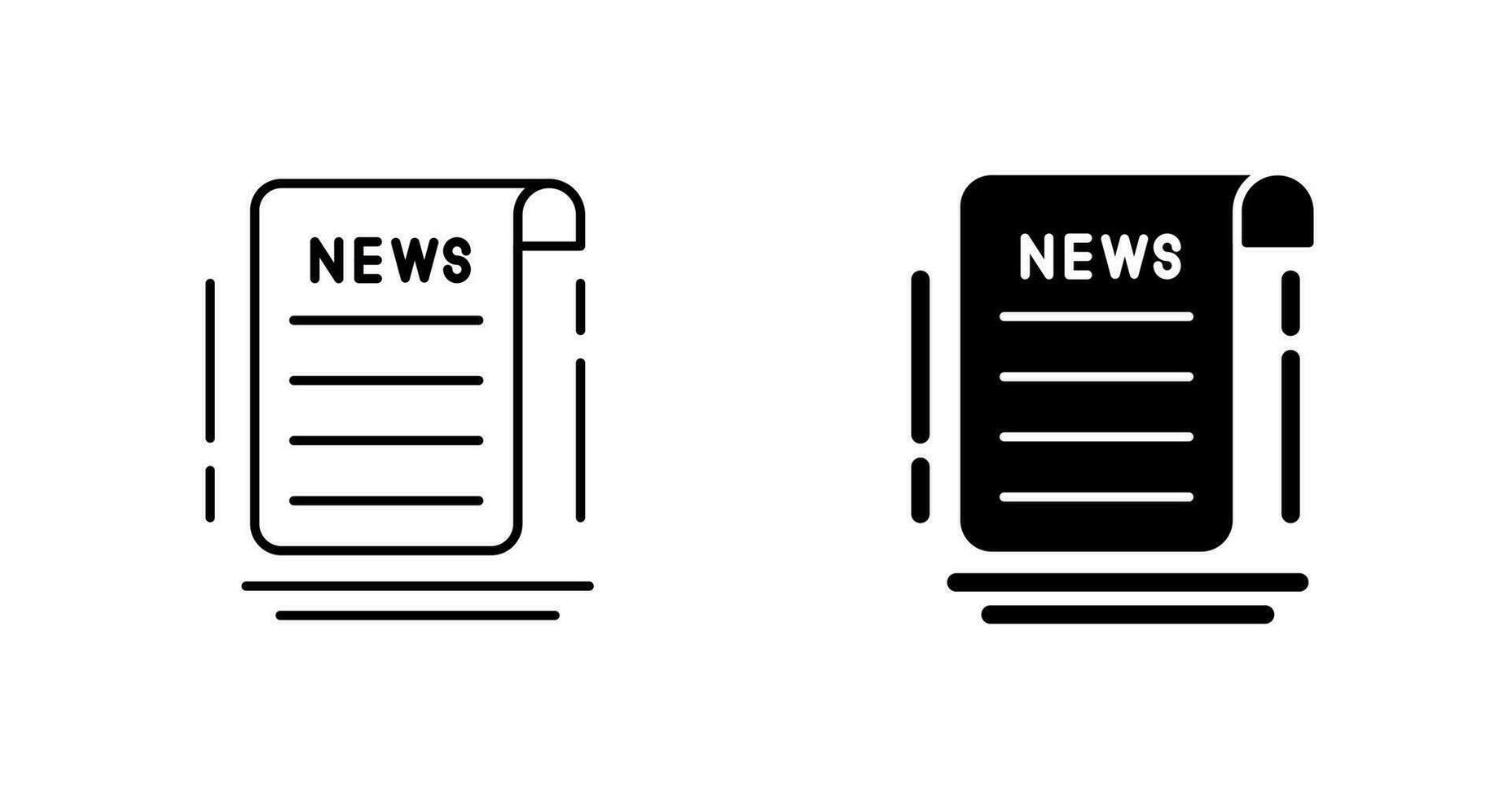 News Vector Icon 24412524 Vector Art at Vecteezy