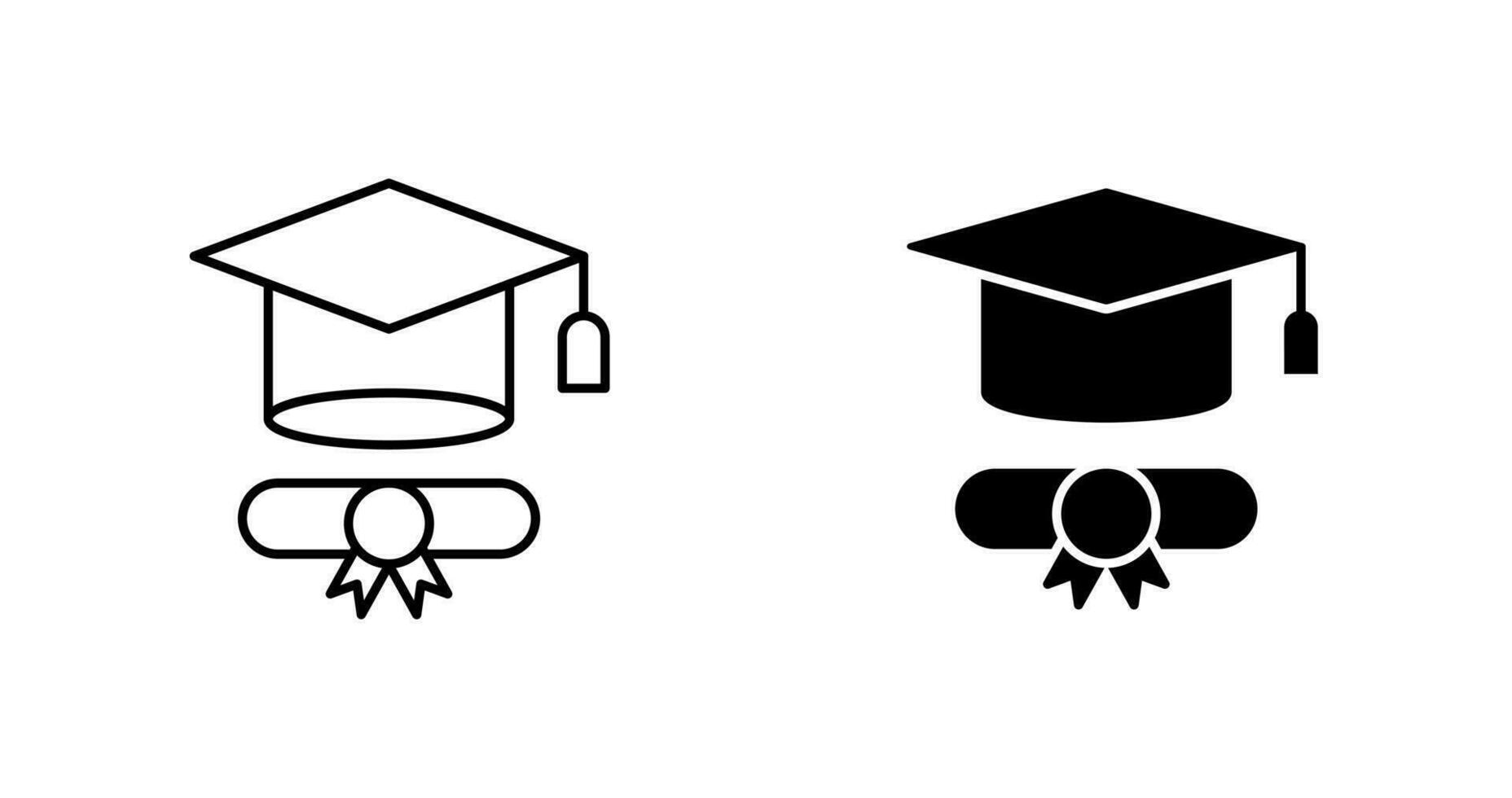 Graduation Hat Vector Icon