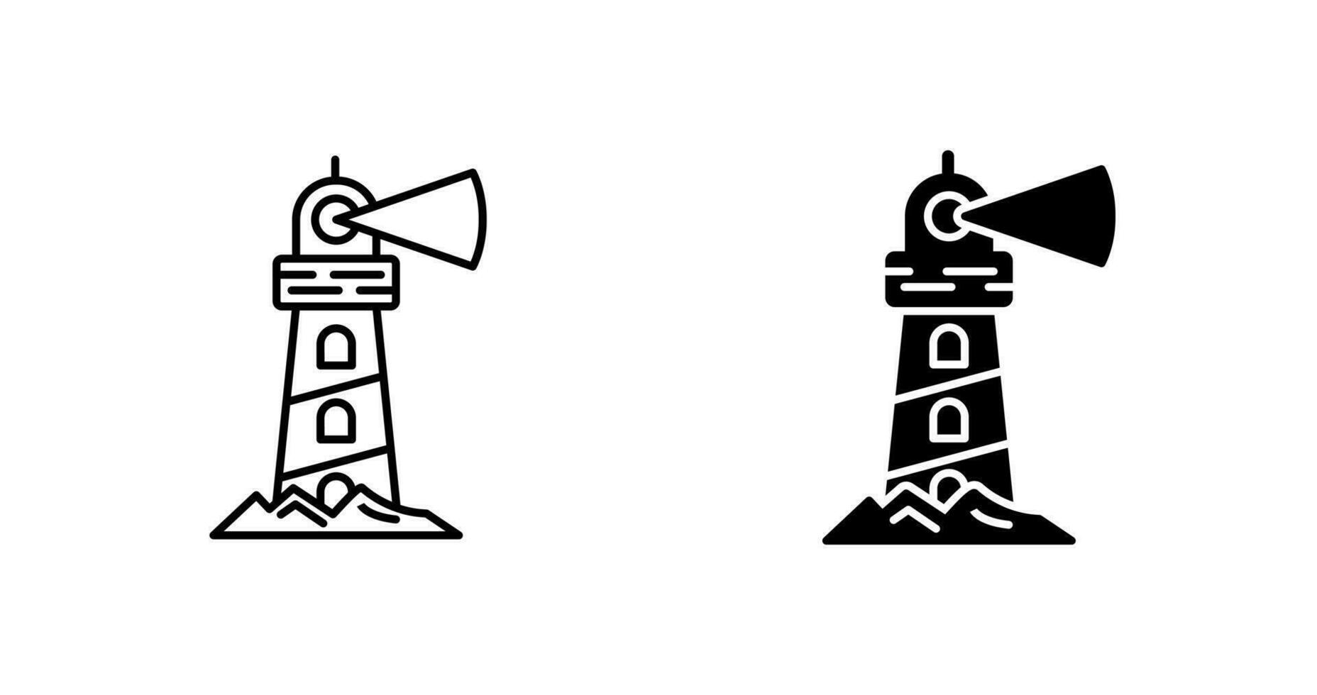 Lighthouse Vector Icon