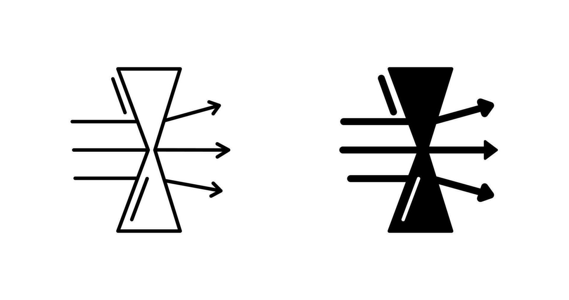 Dispersion Vector Icon