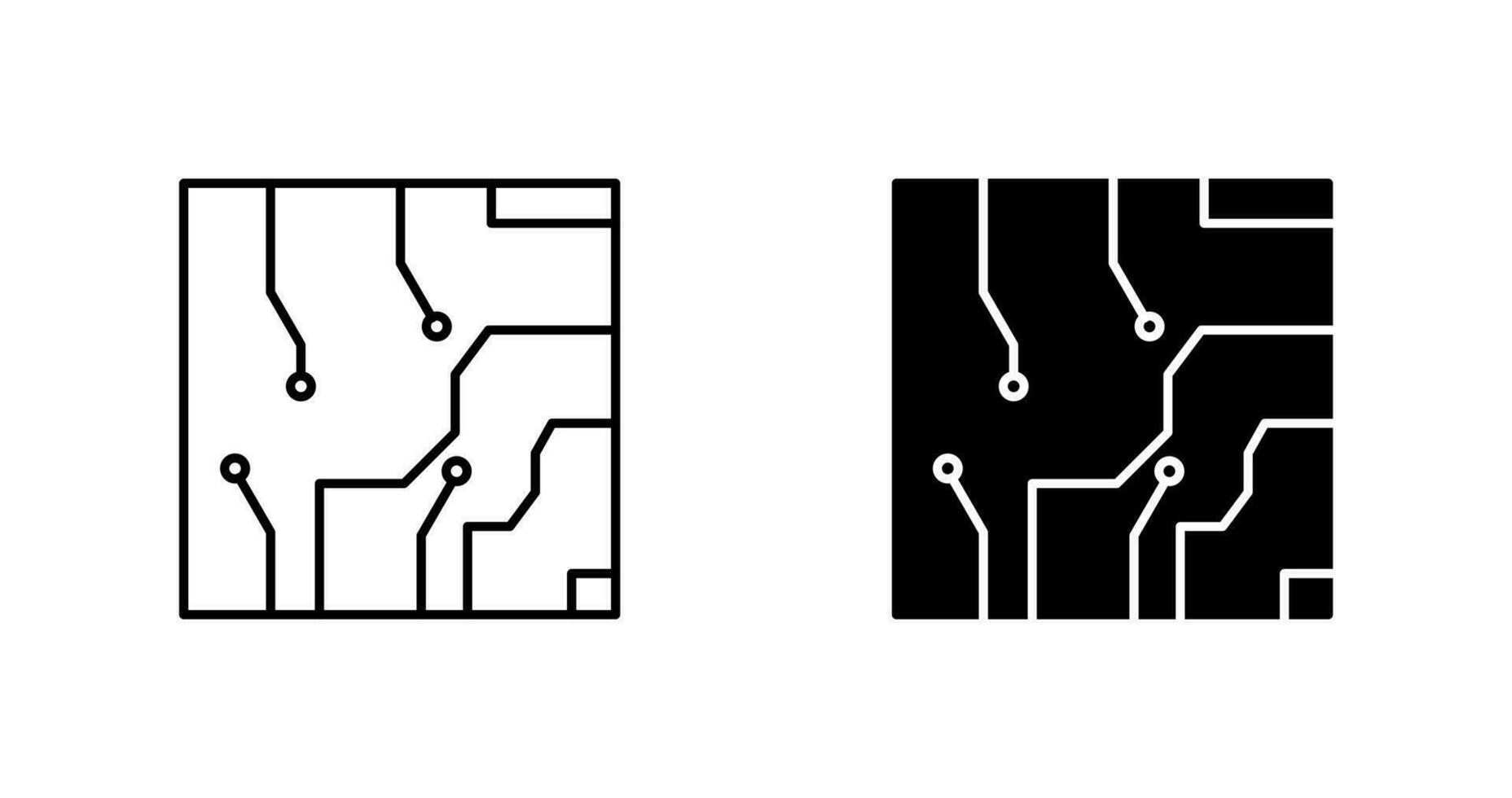 Electrical circuit Vector Icon