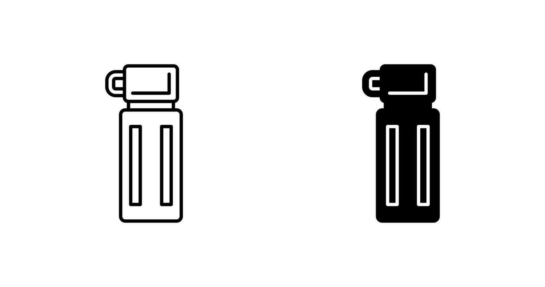 icono de vector de termo