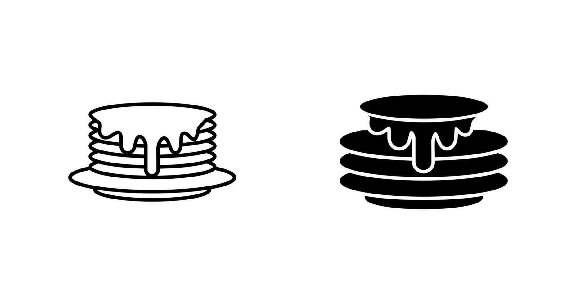 Pancake Vector Icon