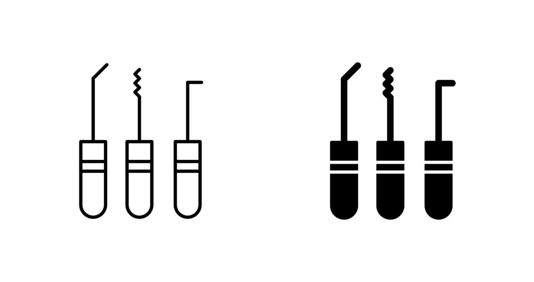 Lockpick Vector Icon