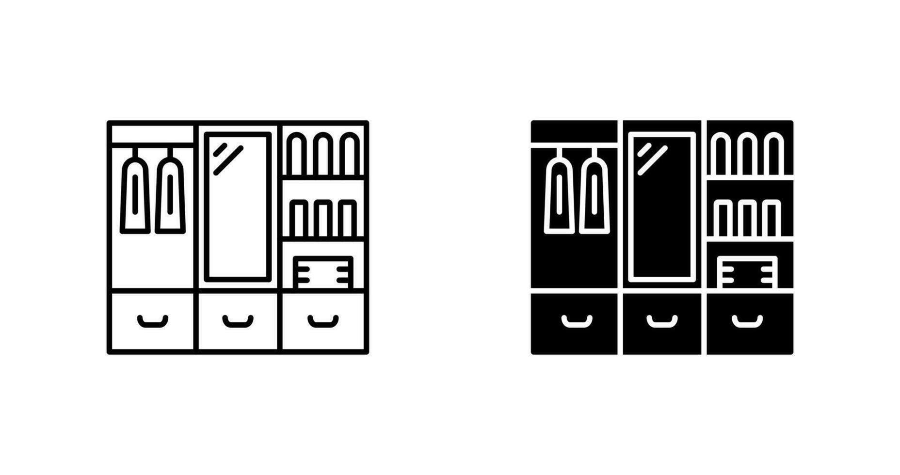 Wardrobe Vector Icon