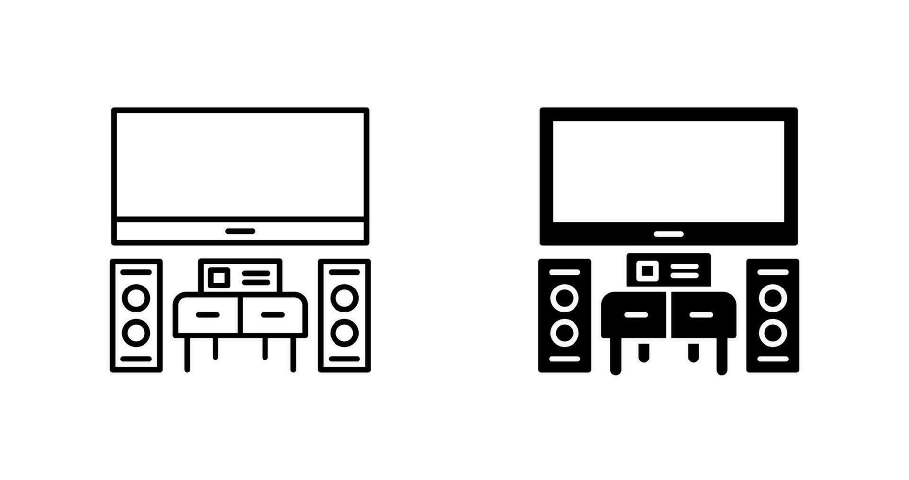 Home Theater Vector Icon