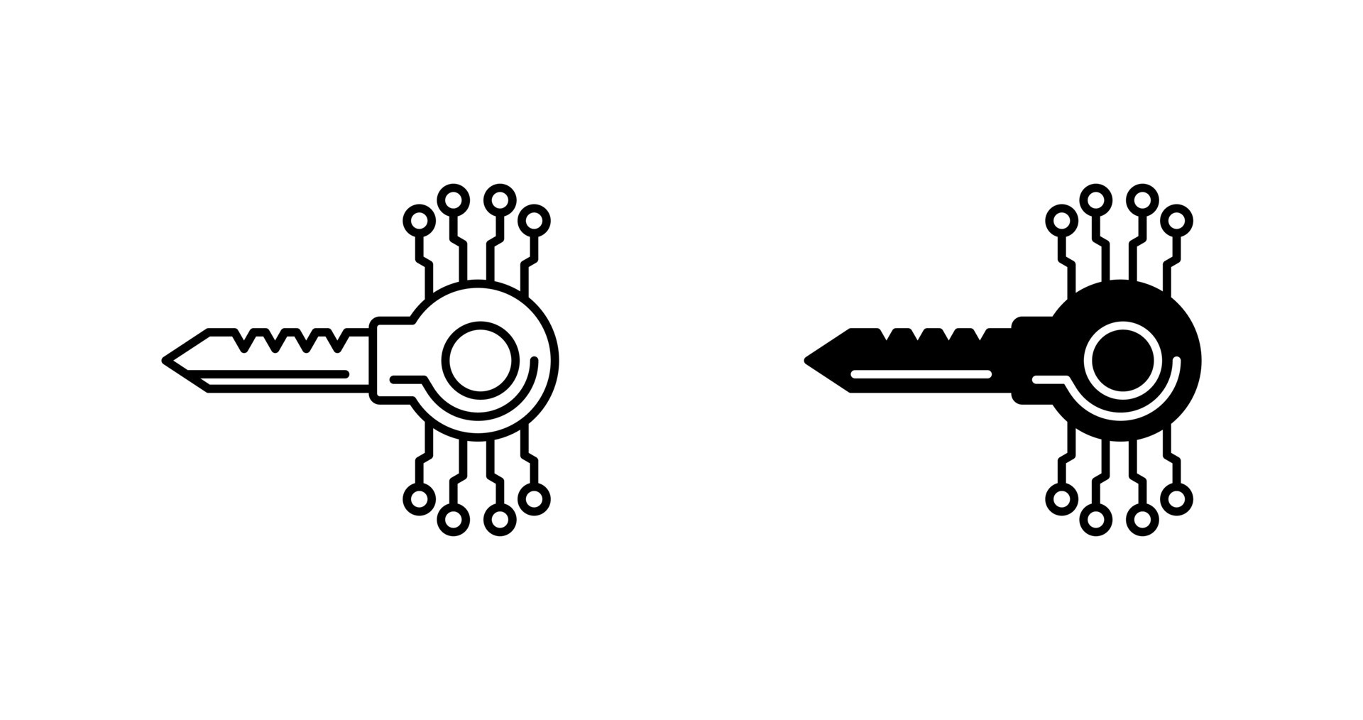 Key Code Vector Icon 24413551 Vector Art at Vecteezy