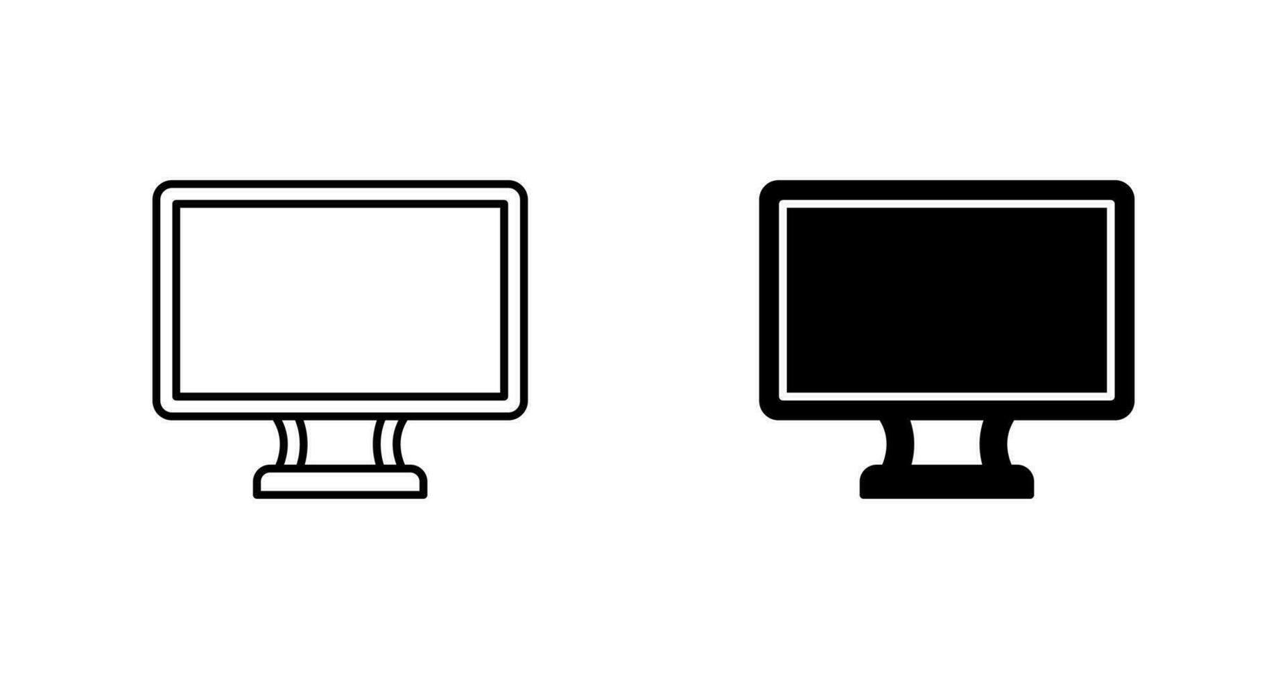 Lcd Vector Icon