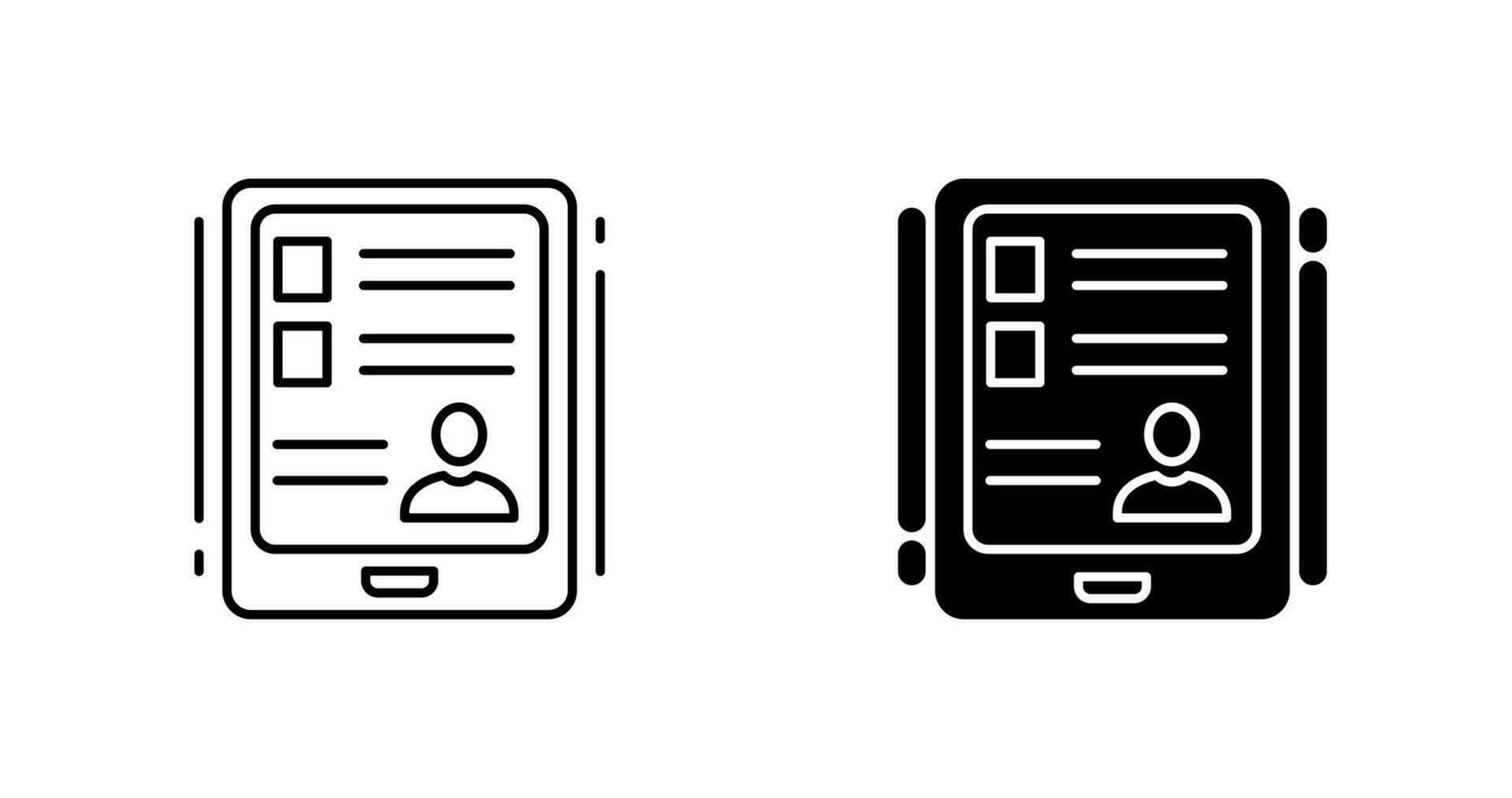 Tablet Vector Icon