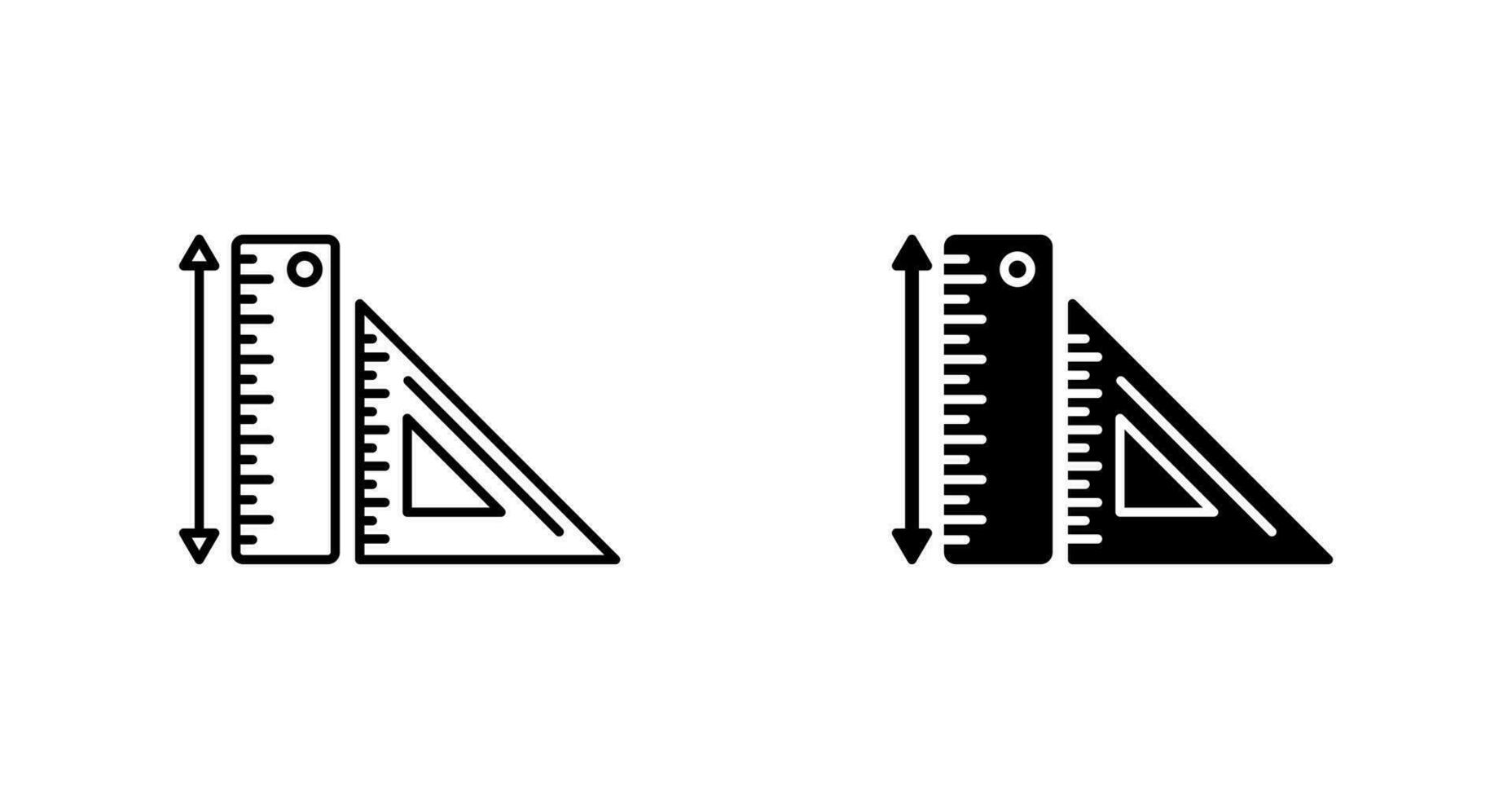 Rulers Vector Icon