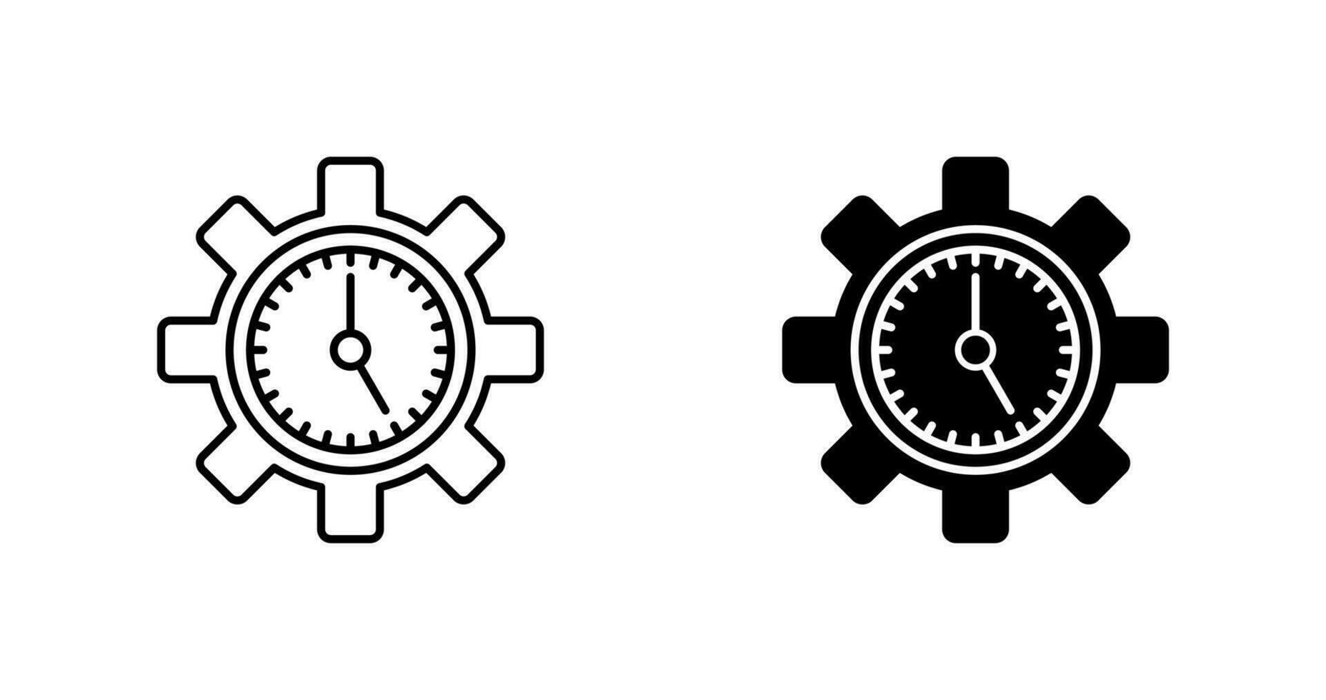 Time Management Vector Icon