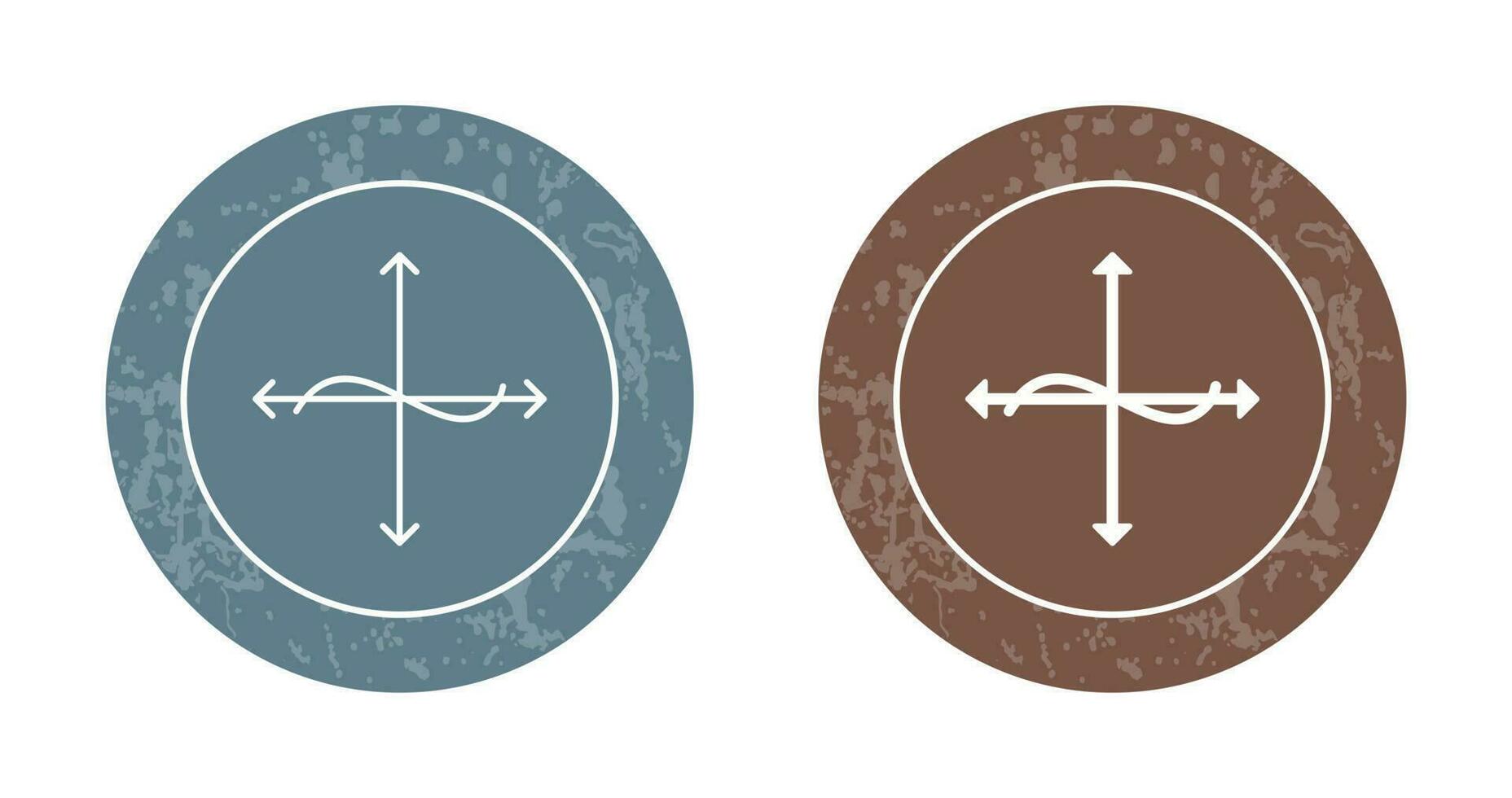 Unique Graph Vector Icon