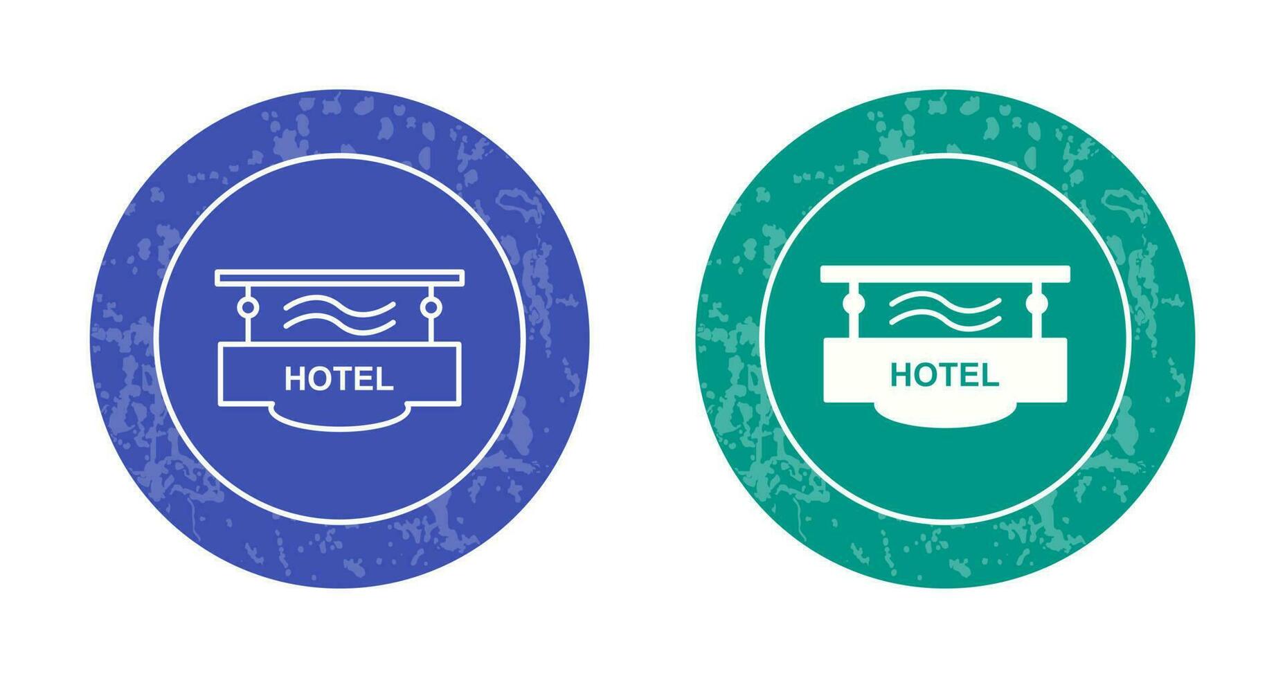 Hotel Sign Vector Icon