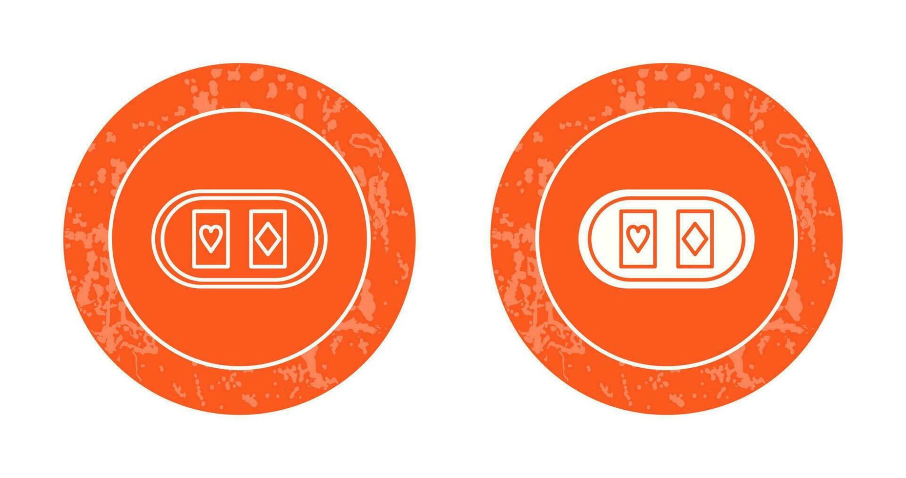 Cards Table Vector Icon