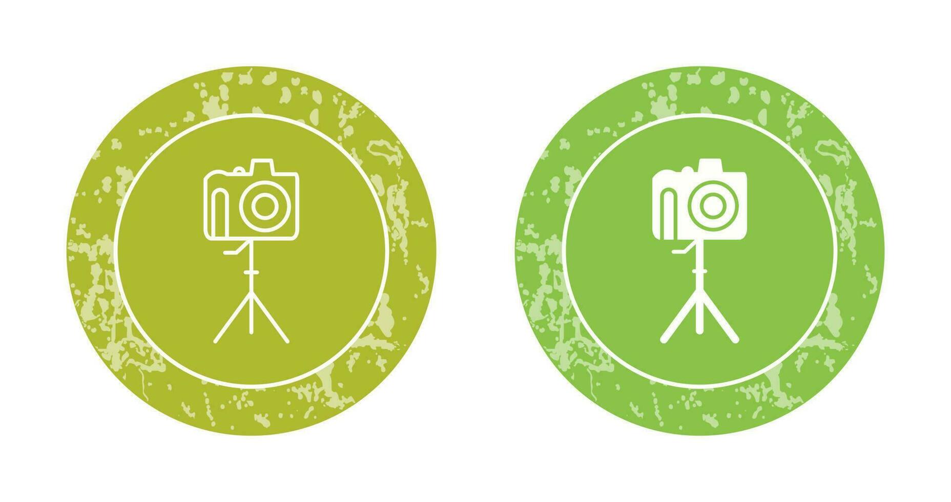 Unique Camera on Stand Vector Icon