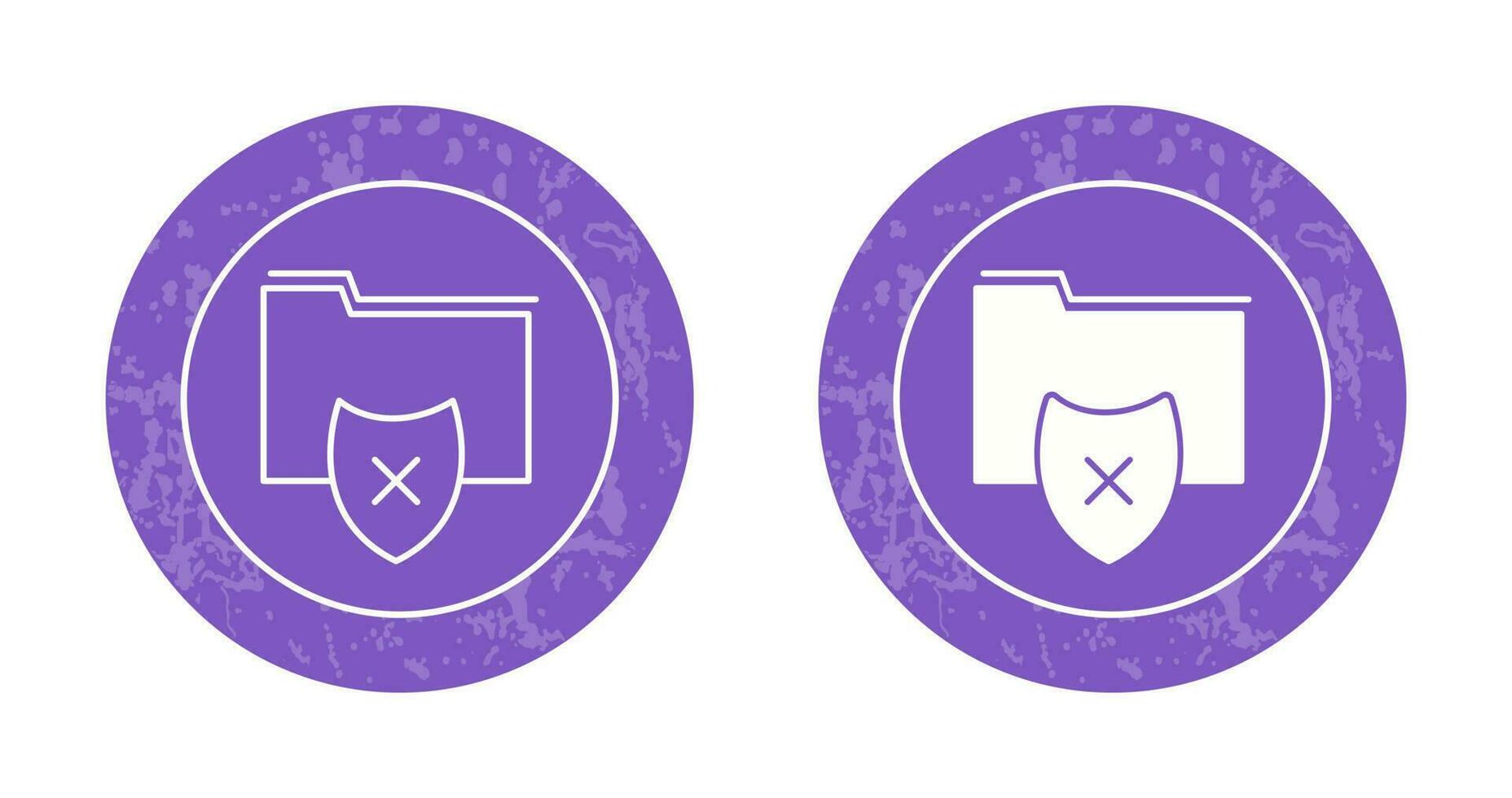 Vulnerable Folder Vector Icon