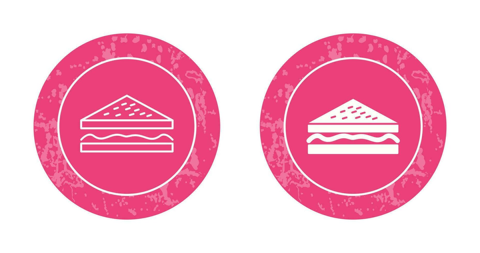 Unique Sandwich Vector Icon
