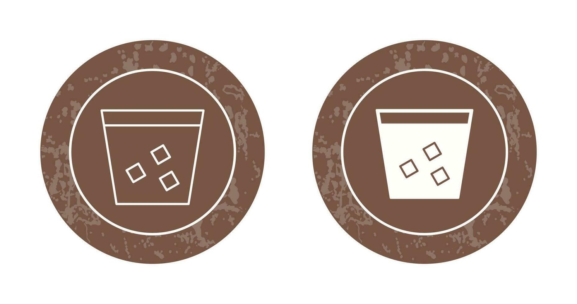 Unique Double Shot Vector Icon