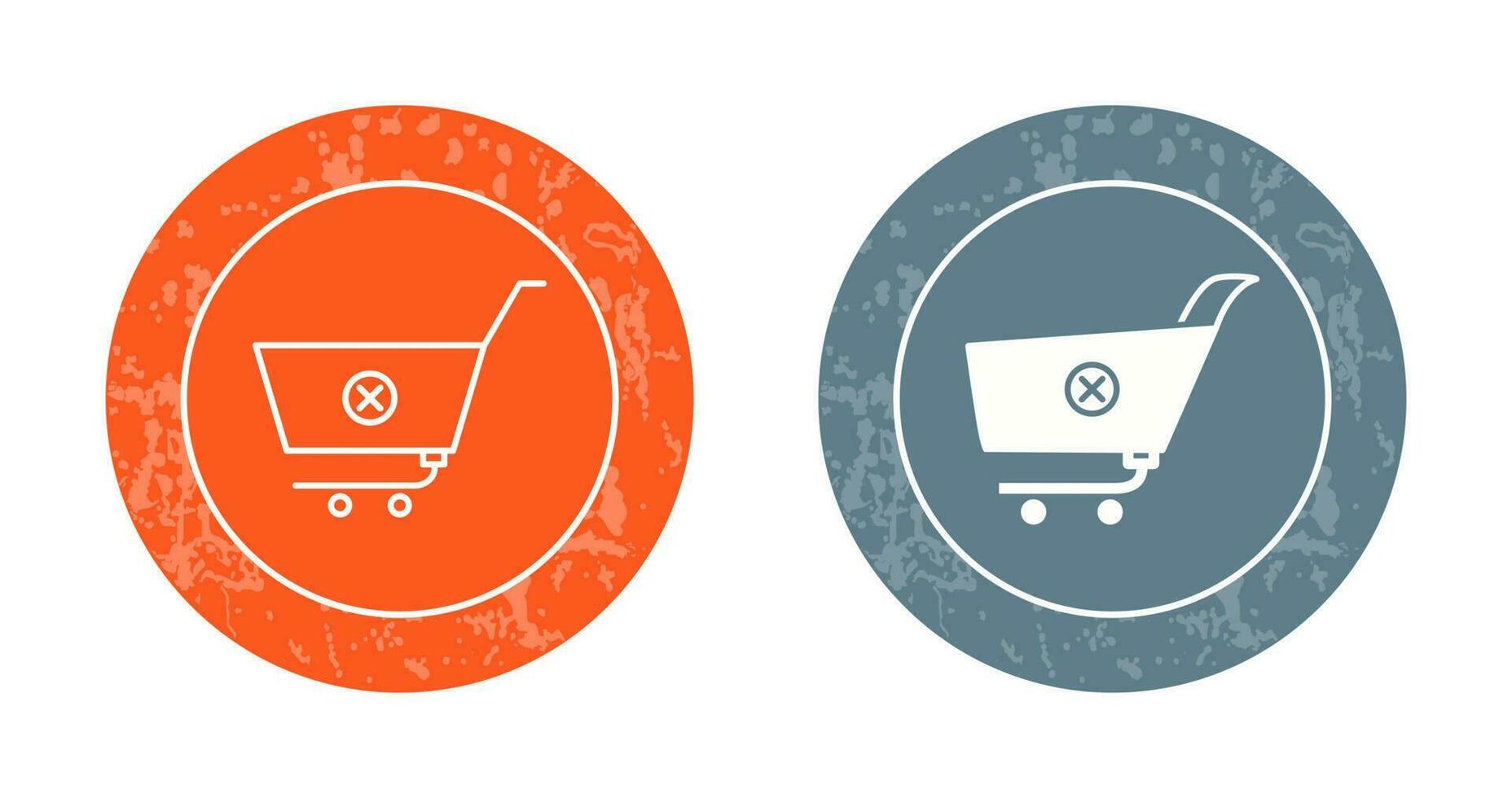 Unique Cancel Order Vector Icon