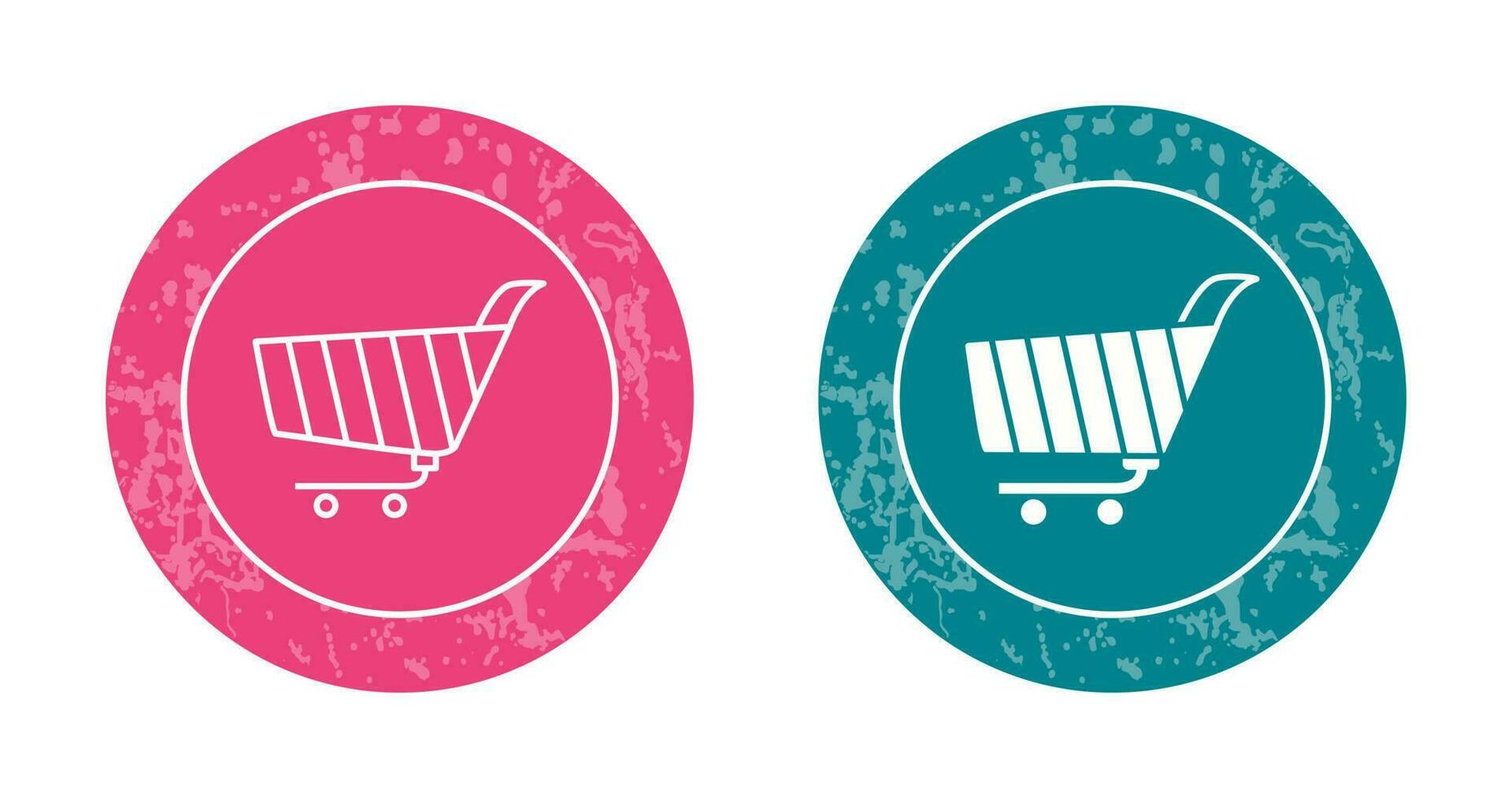 Unique Shopping Cart Vector Icon