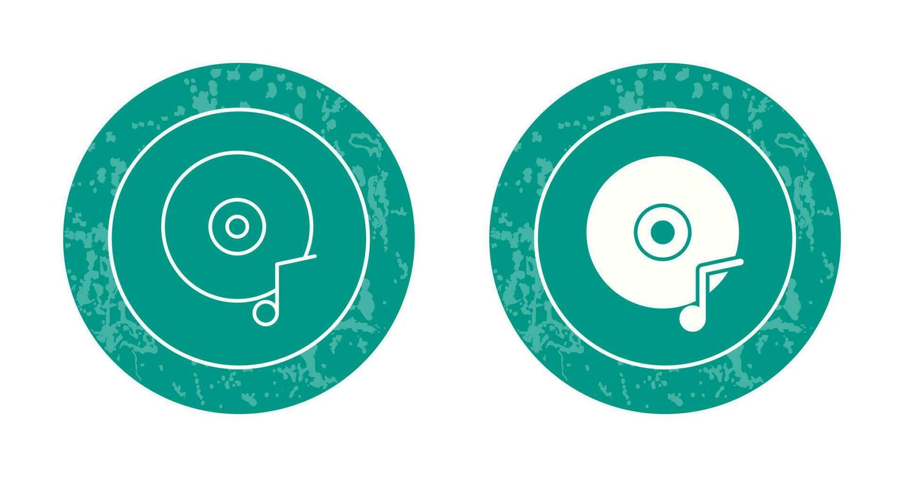 Music CD Vector Icon