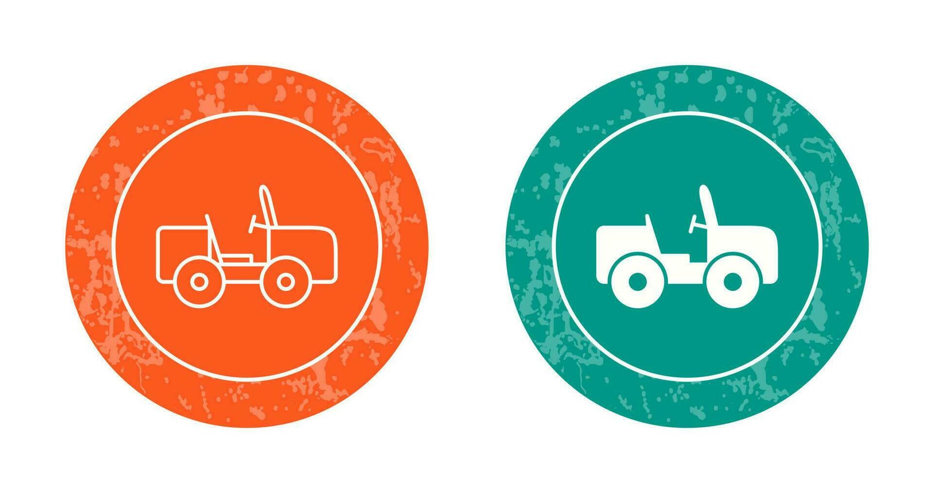 Safari Jeep Vector Icon