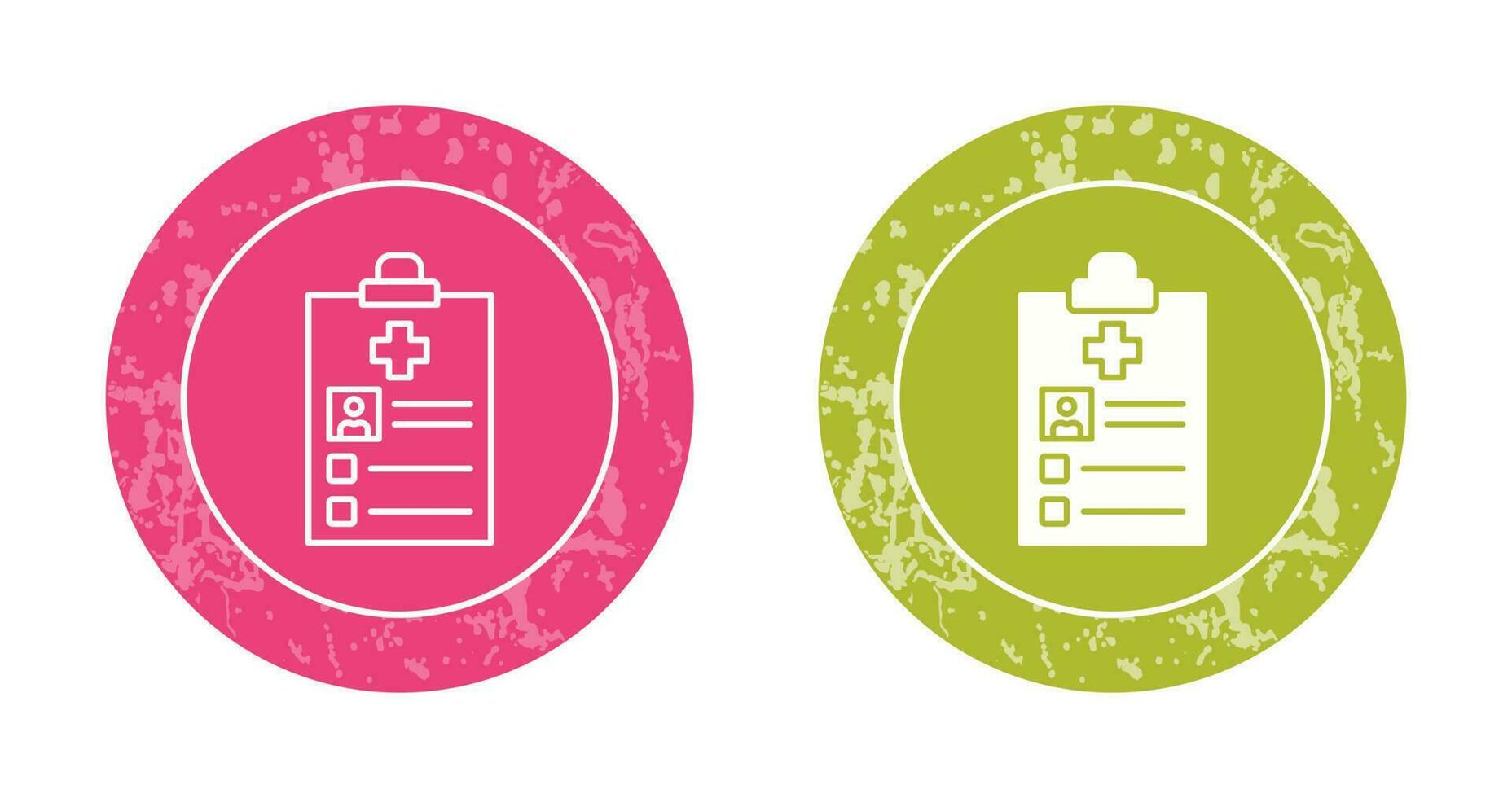 Medical Record Vector Icon