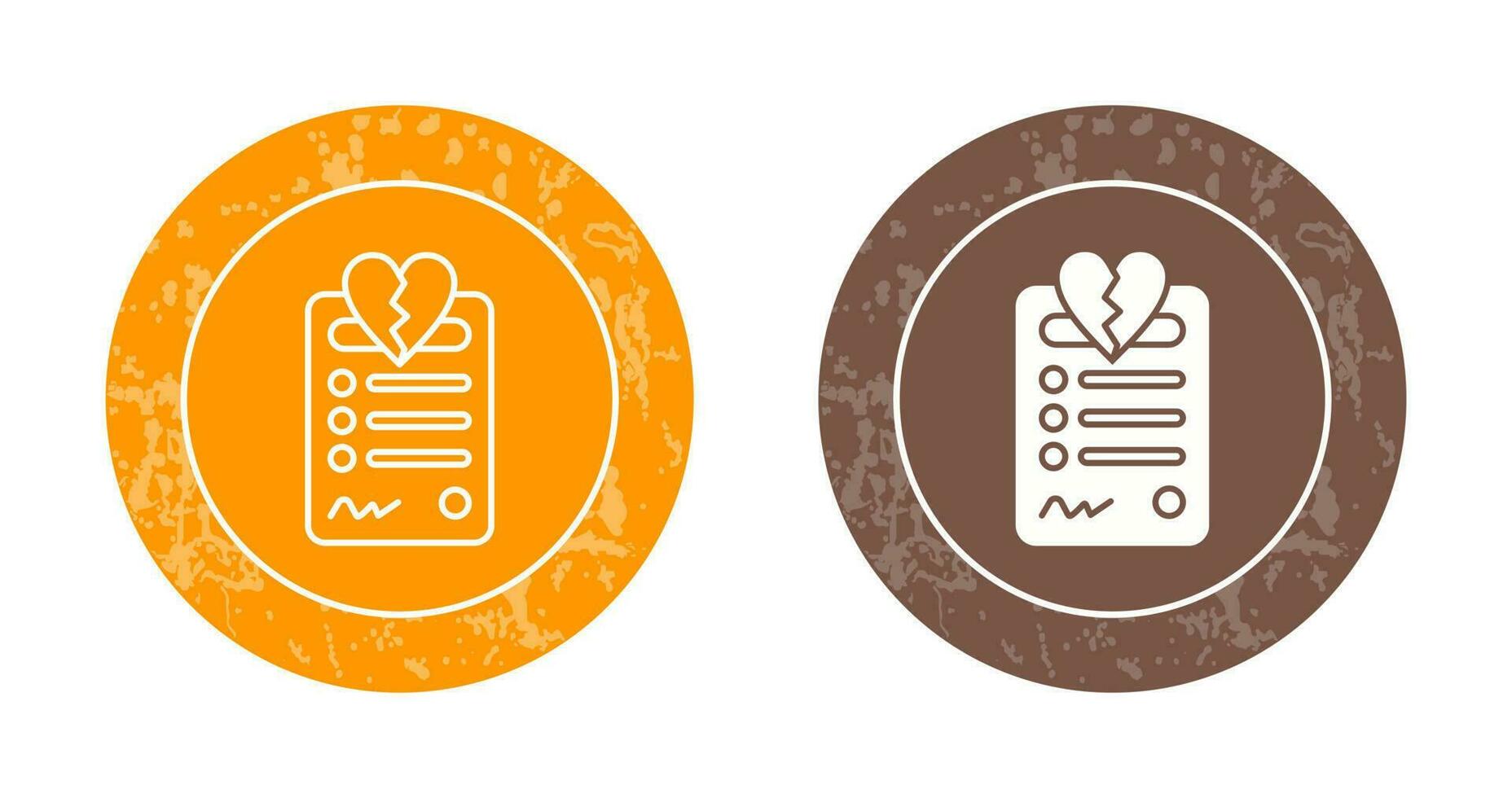 Divorce Vector Icon