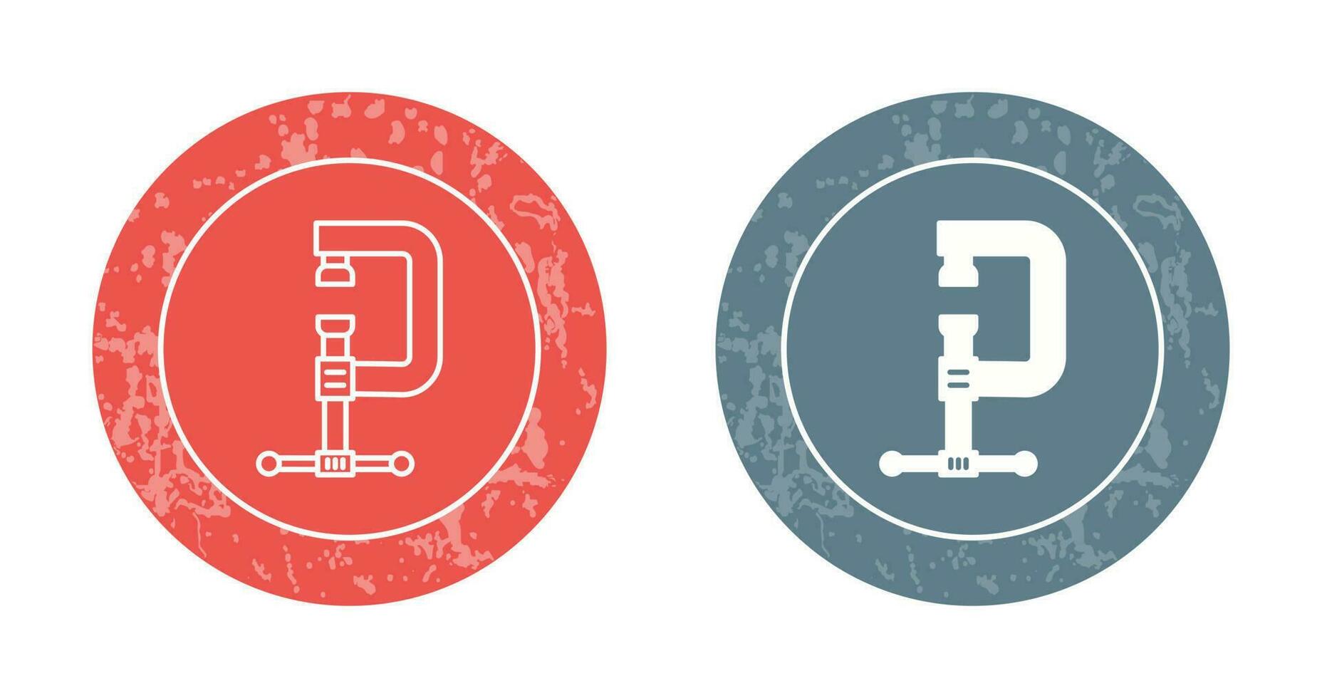 Clamp Vector Icon
