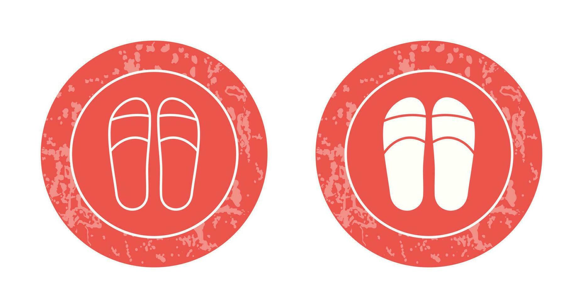 Slippers Vector Icon