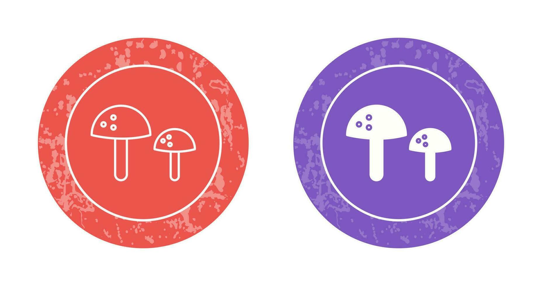 Mushrooms Vector Icon