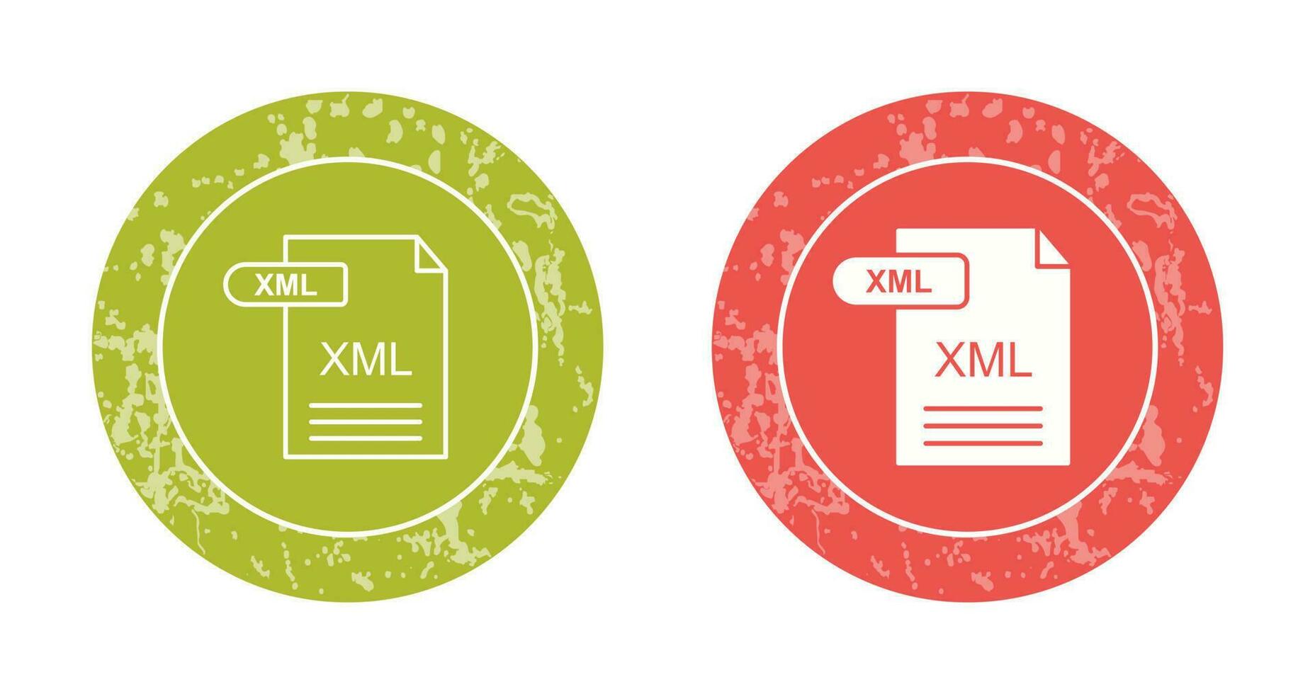 XML Vector Icon