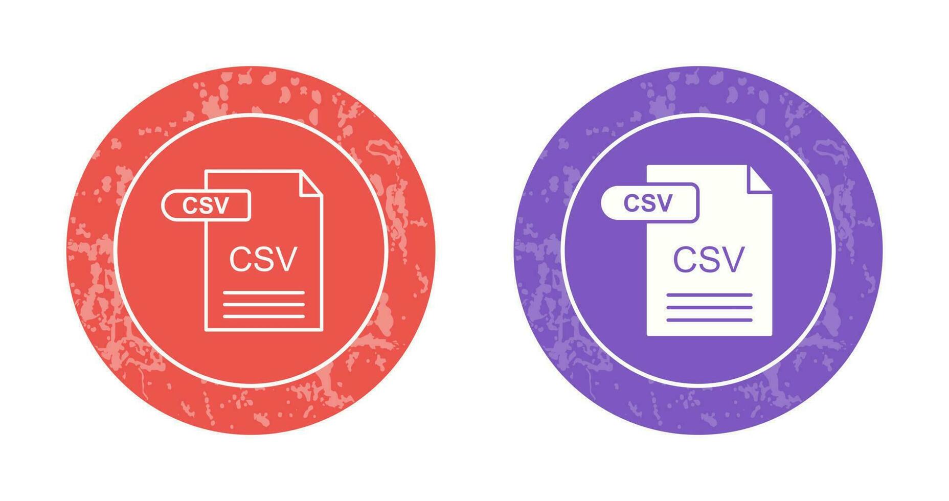 CSV Vector Icon