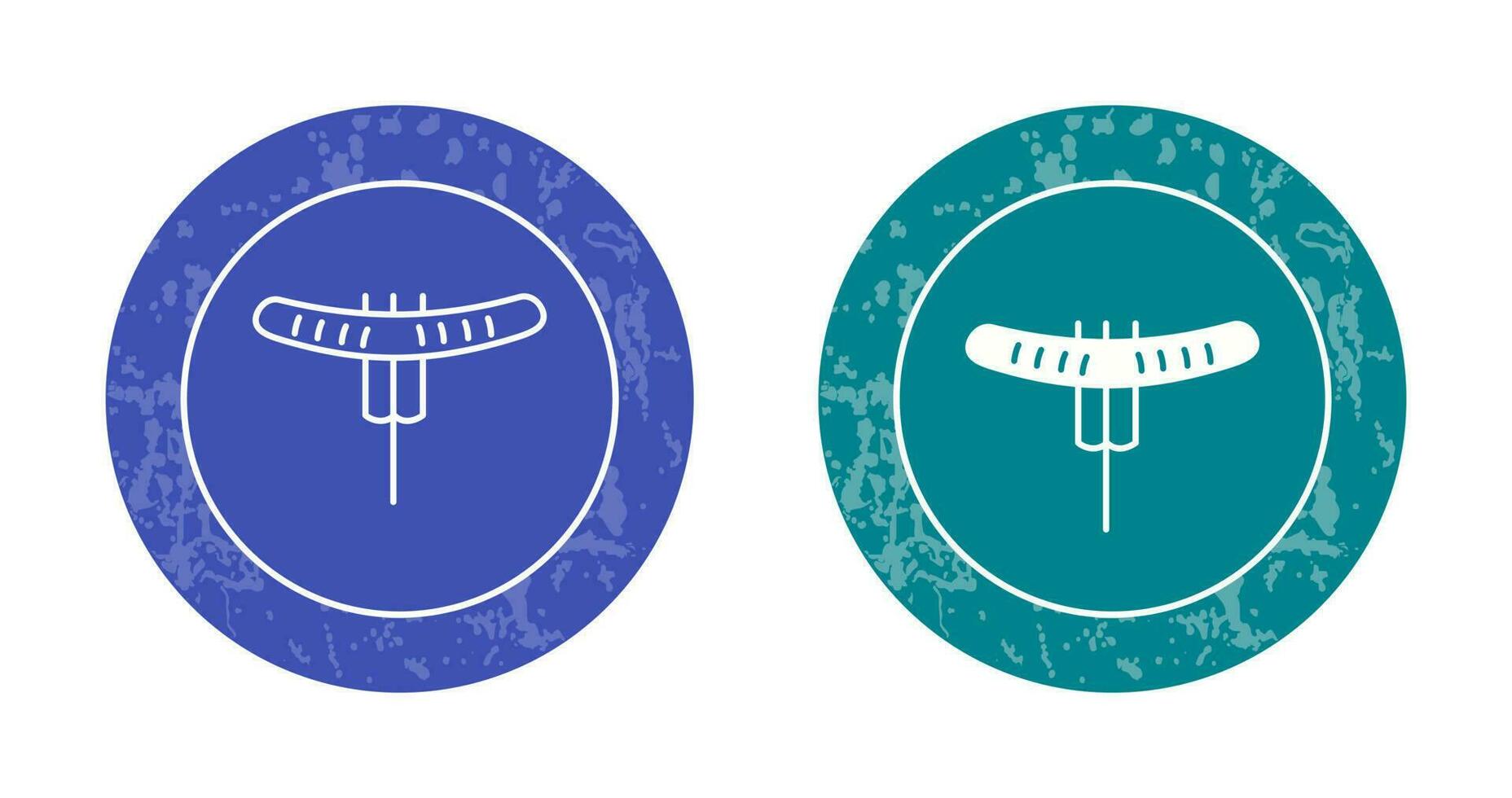 Sausage on Fork Vector Icon