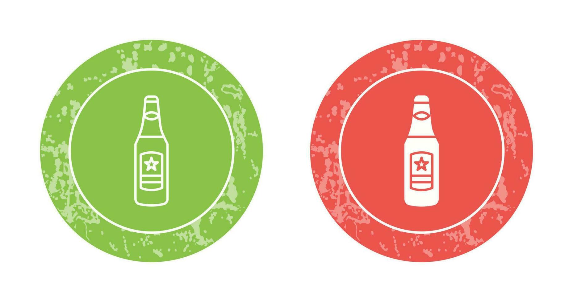 Beer Bottle Vector Icon