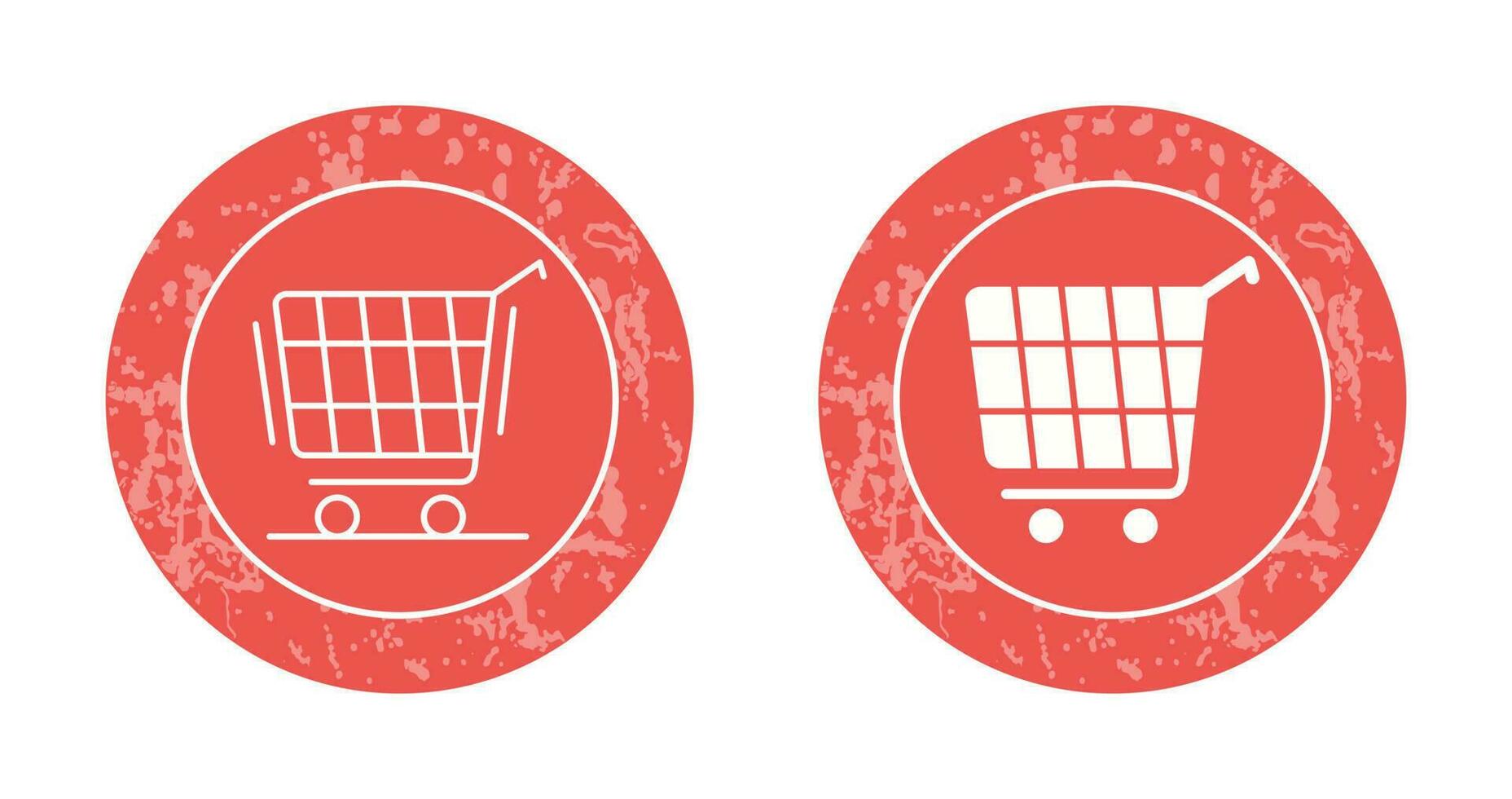 icono de vector de carrito de compras