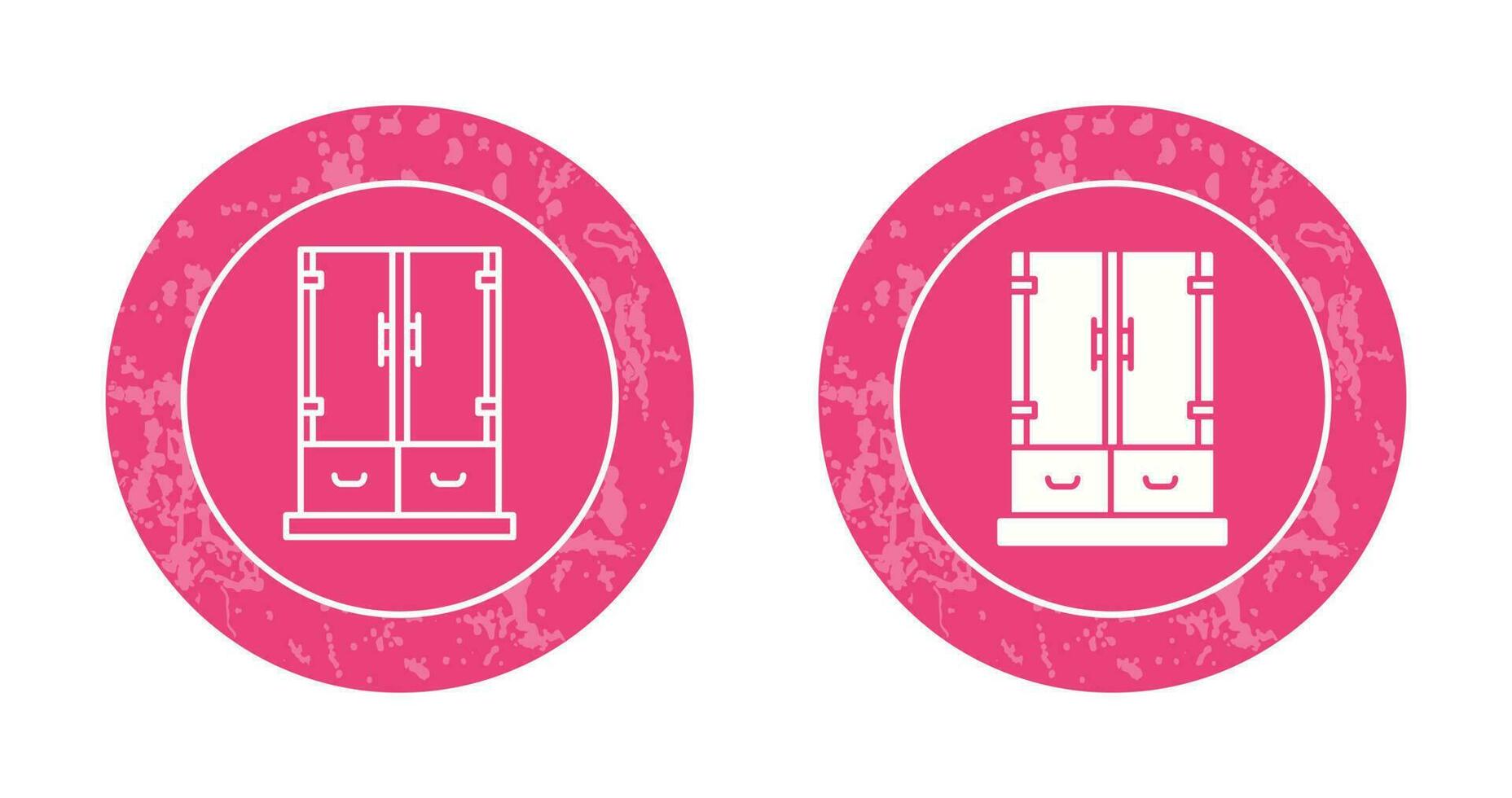 Cabinet Drawer Vector Icon